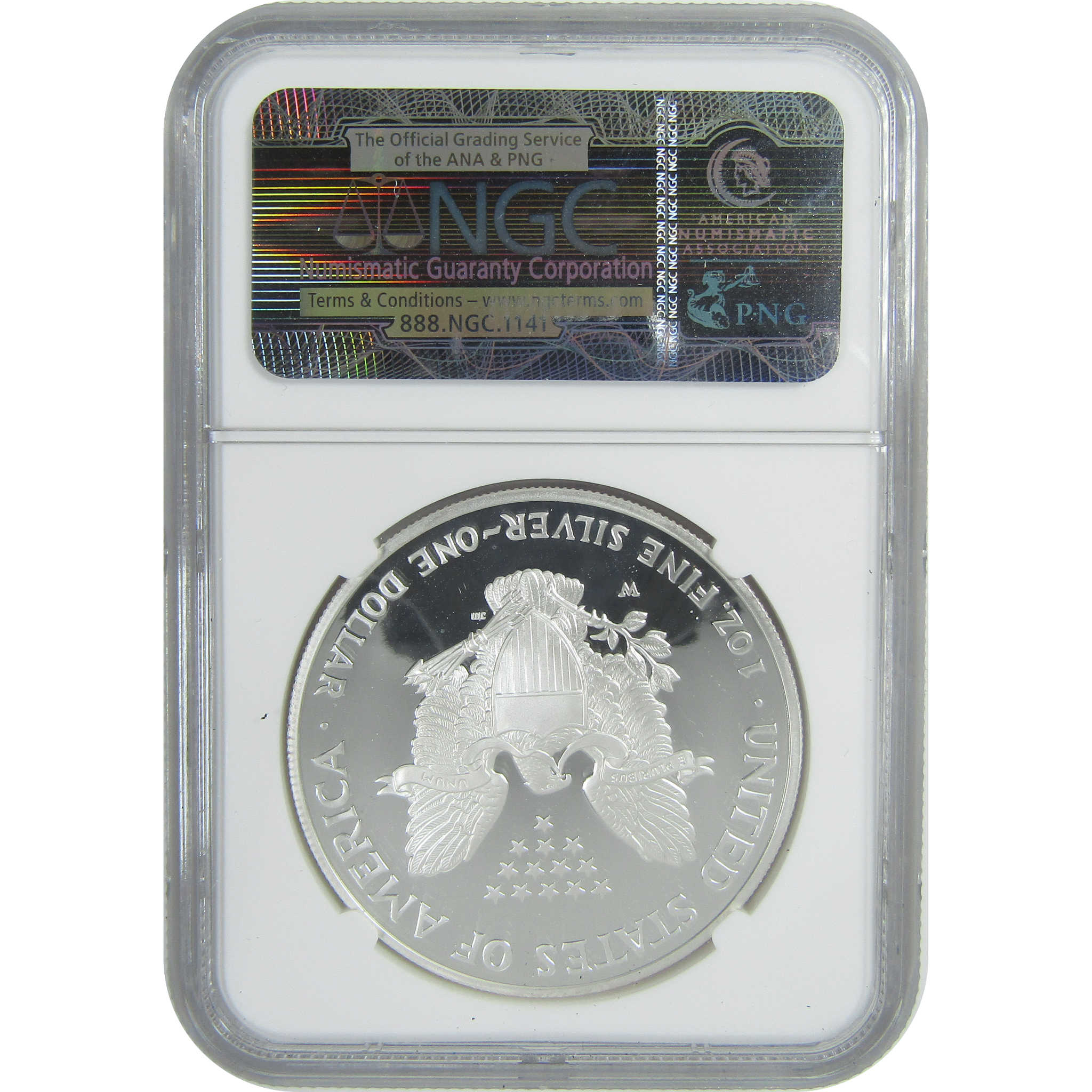 2004 W American Silver Eagle PF 70 UCAM NGC Proof $1 SKU:CPC9467