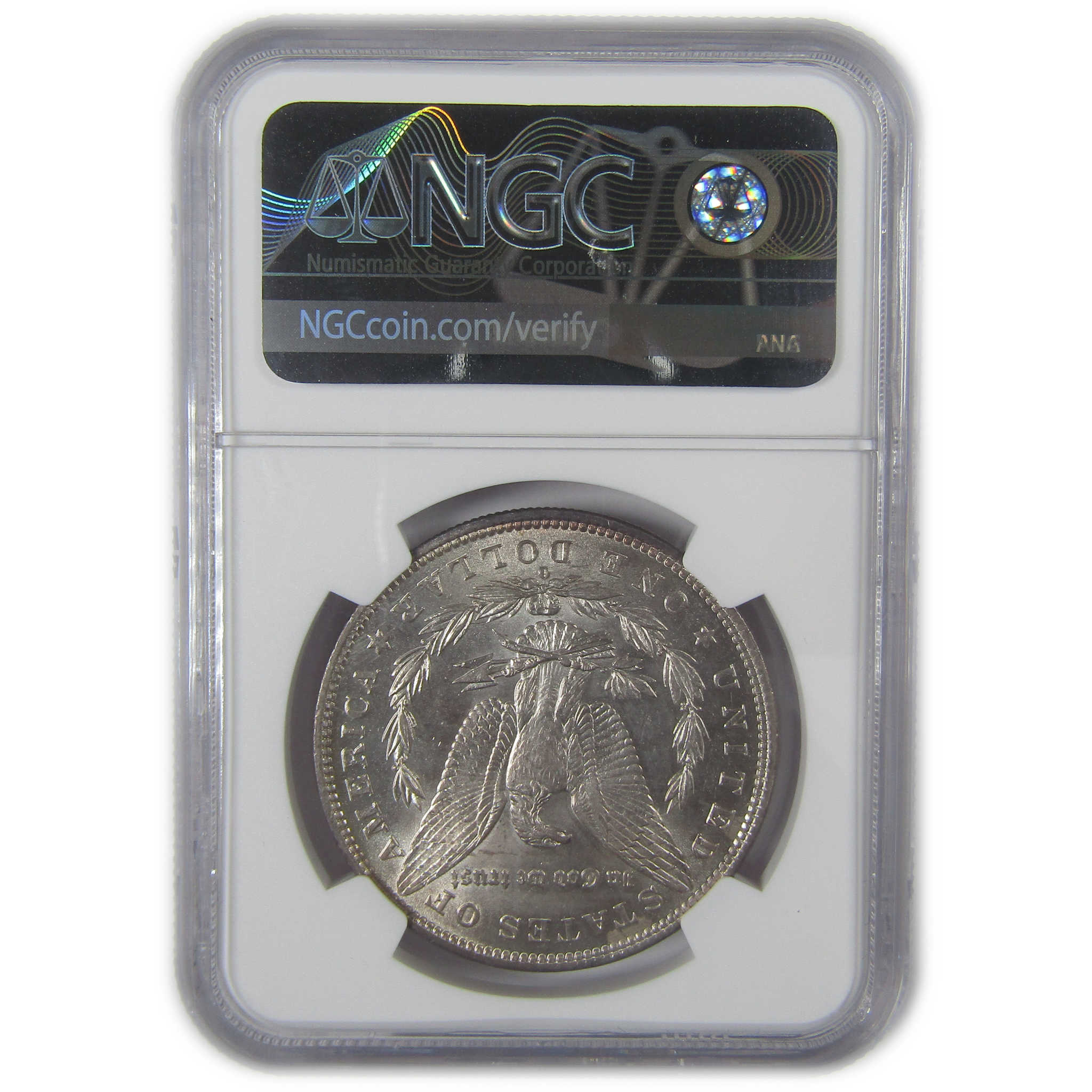 1880 O Morgan Dollar MS 63 NGC Silver Uncirculated Toned SKU:I23227
