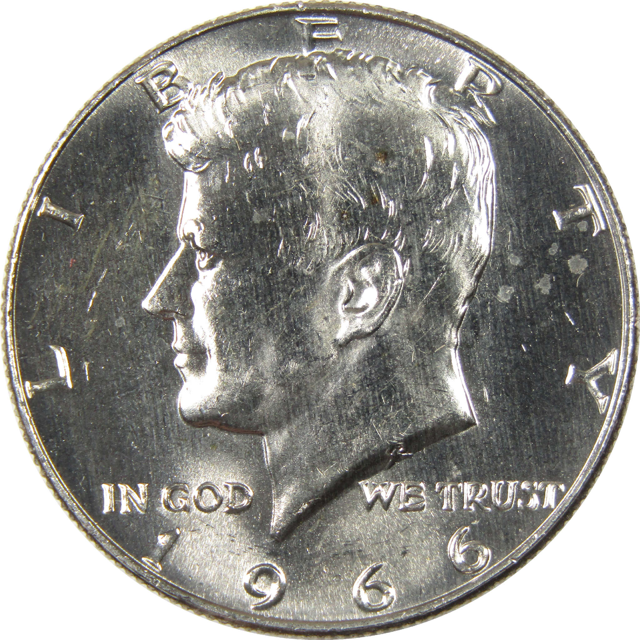 1966 Kennedy Half Dollar Uncirculated Silver Clad 50c Coin