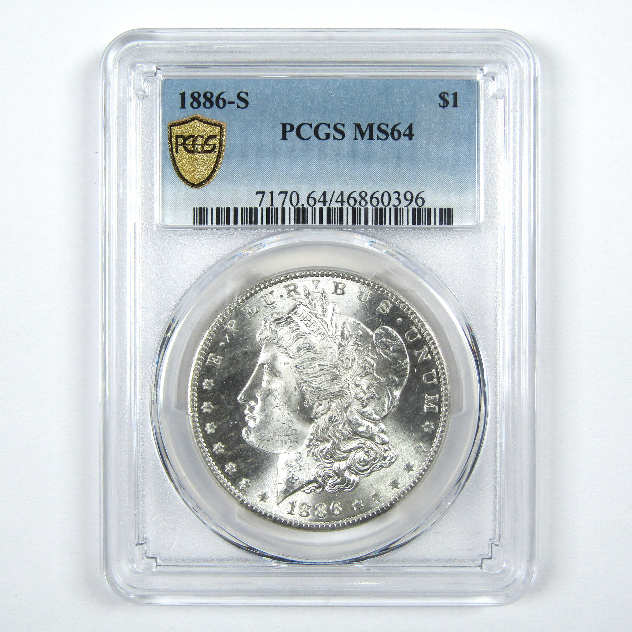 1886 S Morgan Dollar MS 64 PCGS Silver $1 Uncirculated Coin SKU:I14847 - Morgan coin - Morgan silver dollar - Morgan silver dollar for sale - Profile Coins &amp; Collectibles