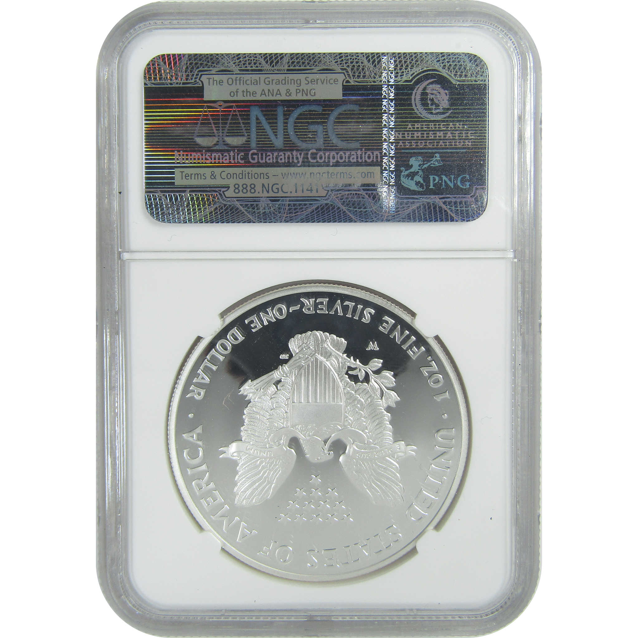 2005 W American Silver Eagle PF 70 UCAM NGC Proof $1 SKU:CPC9458