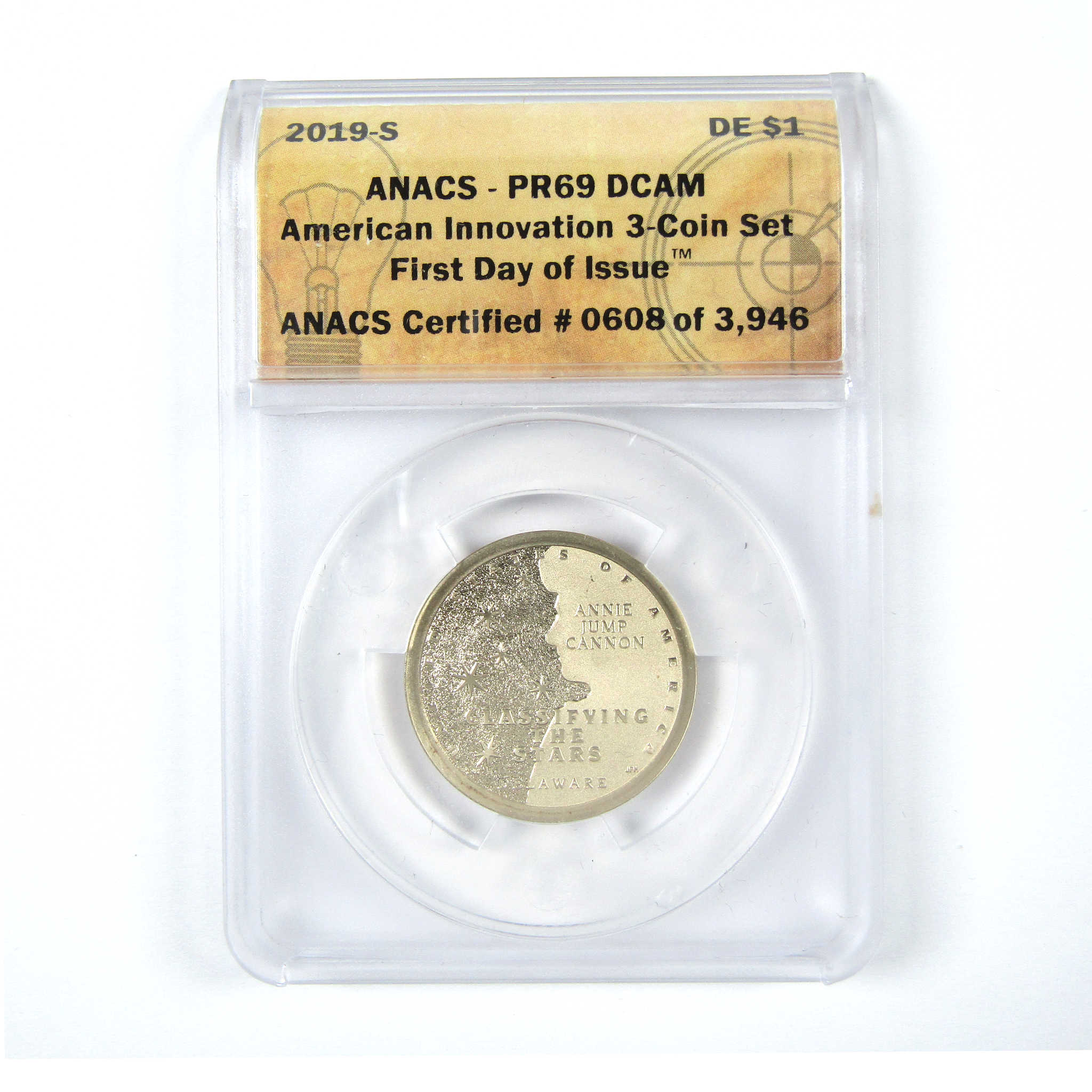 2019 PDS Classifying the Stars Innovation Dollar Set ANACS SKU:CPC6184