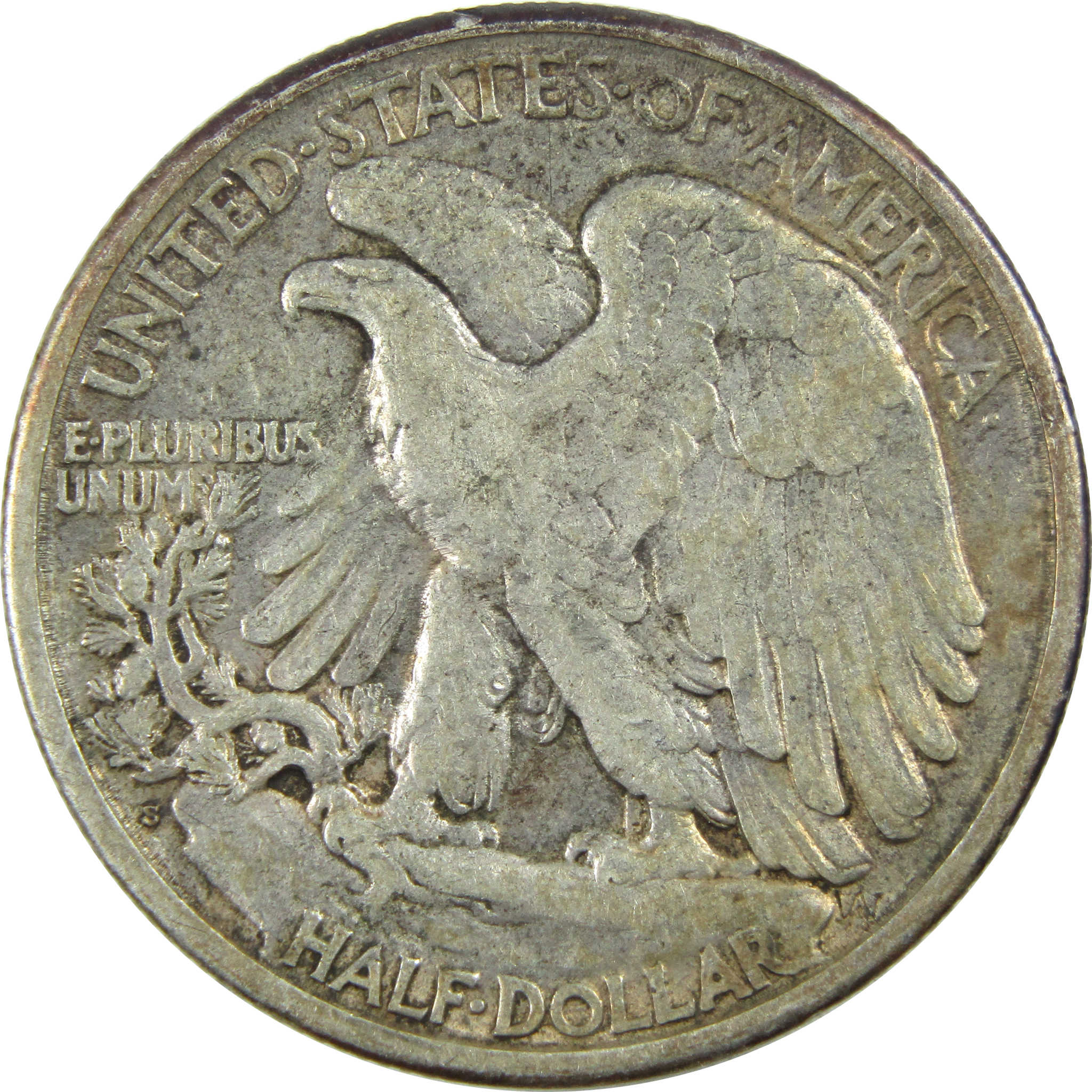 1918 S Liberty Walking Half Dollar VF Very Fine Silver SKU:I13053