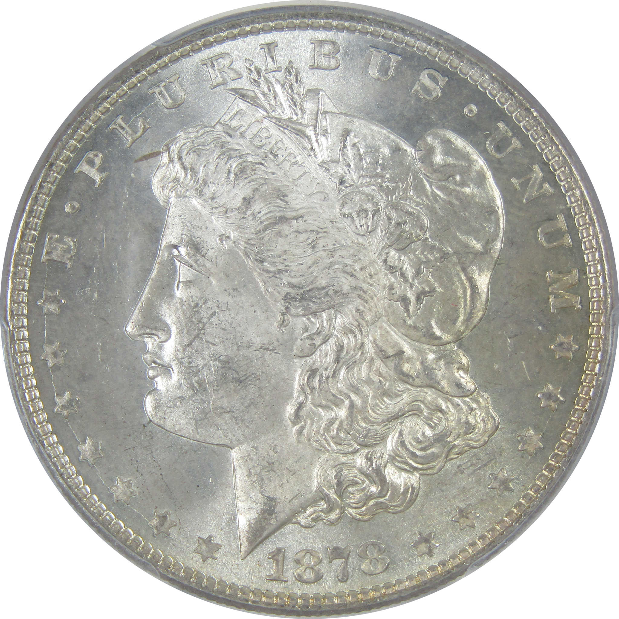 1878 8TF Morgan Dollar MS 64 PCGS Silver $1 Uncirculated SKU:I16536 - Morgan coin - Morgan silver dollar - Morgan silver dollar for sale - Profile Coins &amp; Collectibles