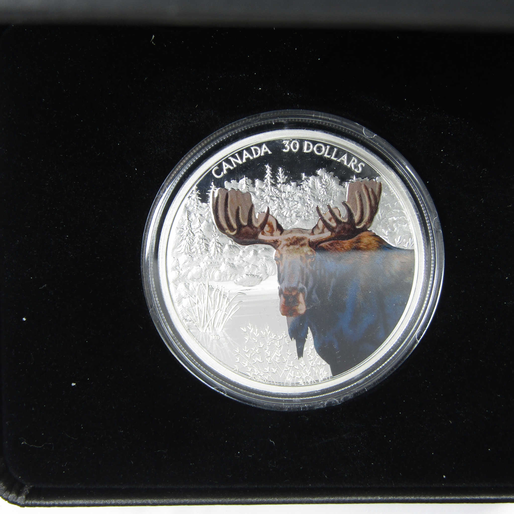 Imposing Icons Moose Silver $30 Proof 2020 Canada COA SKU:CPC7027