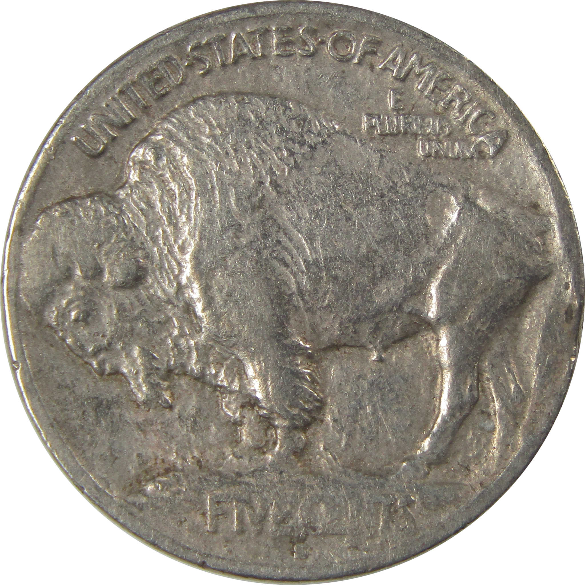1913 S Type 1 Indian Head Buffalo Nickel F Fine Details SKU:I22917