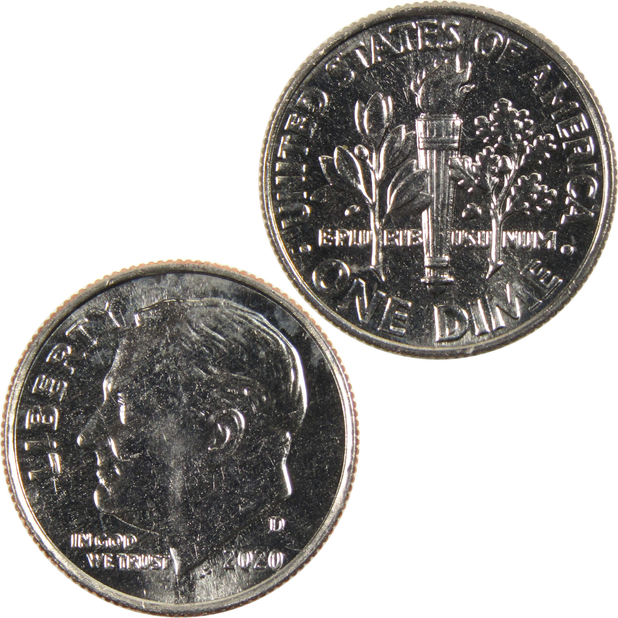 2020 D Roosevelt Dime BU Uncirculated Clad 10c Coin