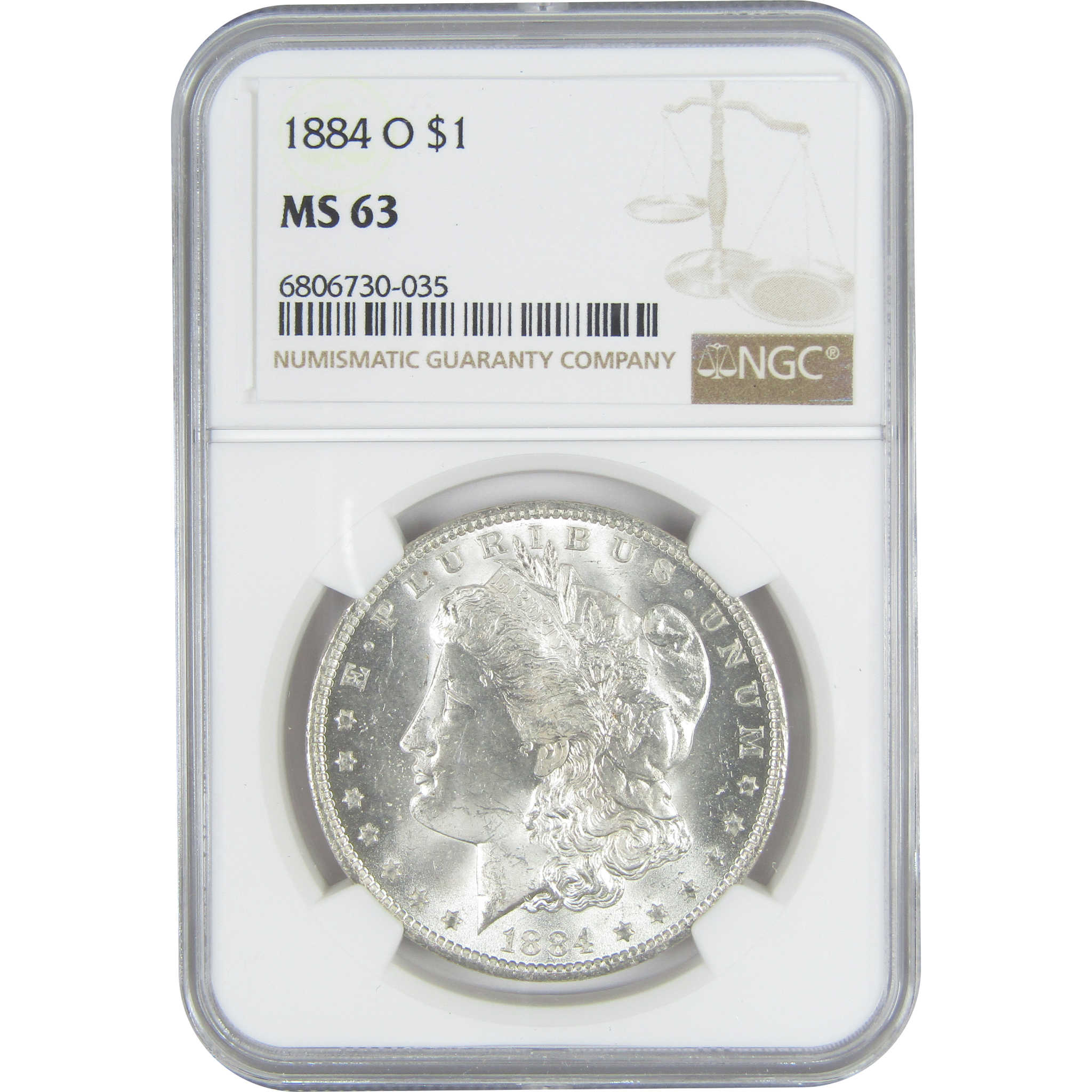 1884 O Morgan Dollar MS 63 NGC Silver $1 Uncirculated Coin SKU:I15668 - Morgan coin - Morgan silver dollar - Morgan silver dollar for sale - Profile Coins &amp; Collectibles