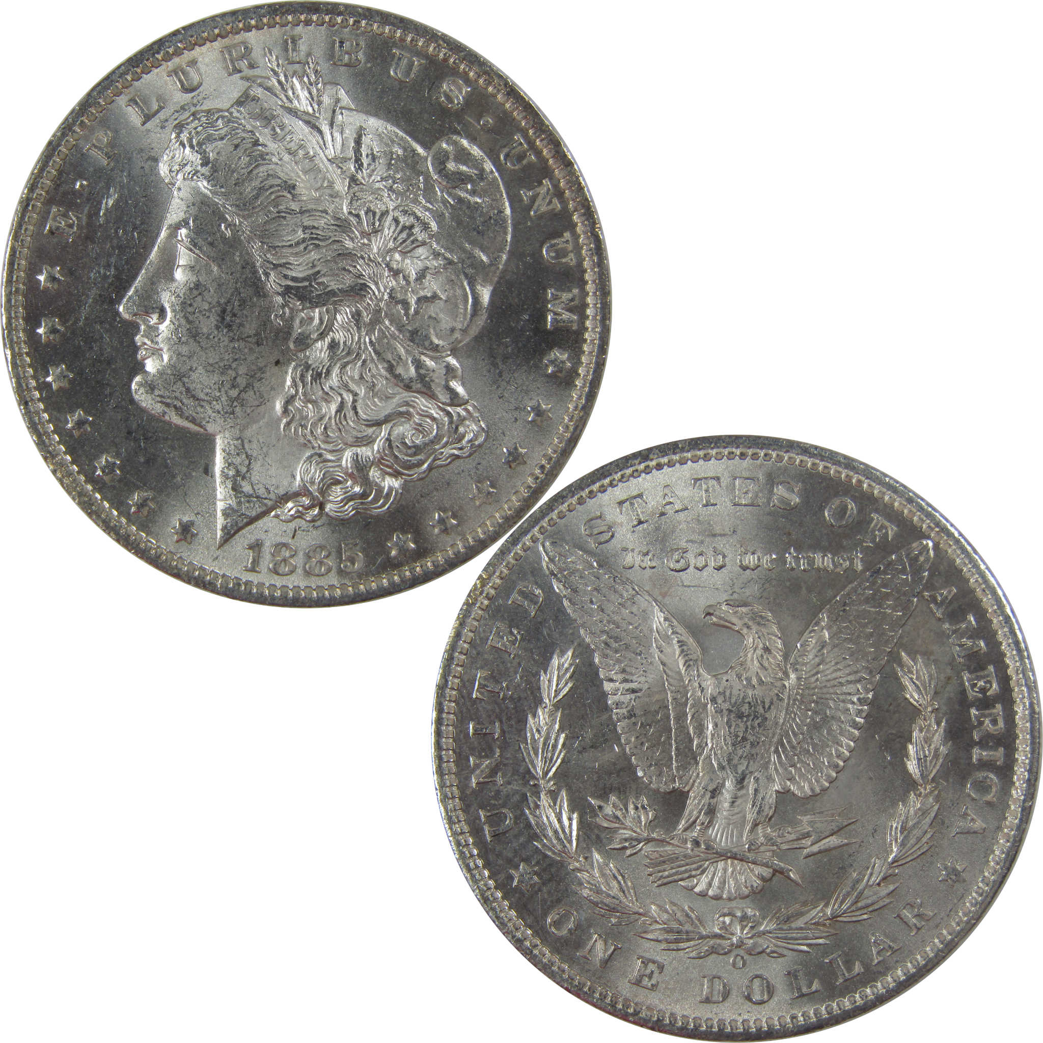 1885 O Morgan Dollar Uncirculated Silver $1 Coin SKU:CPC1160 - Morgan coin - Morgan silver dollar - Morgan silver dollar for sale - Profile Coins &amp; Collectibles
