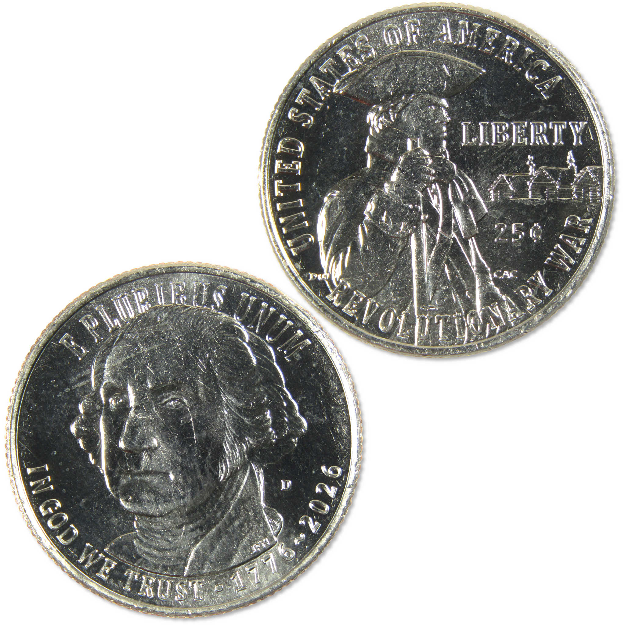 2026 D Revolutionary War Semiquincentennial Clad Quarter Uncirculated