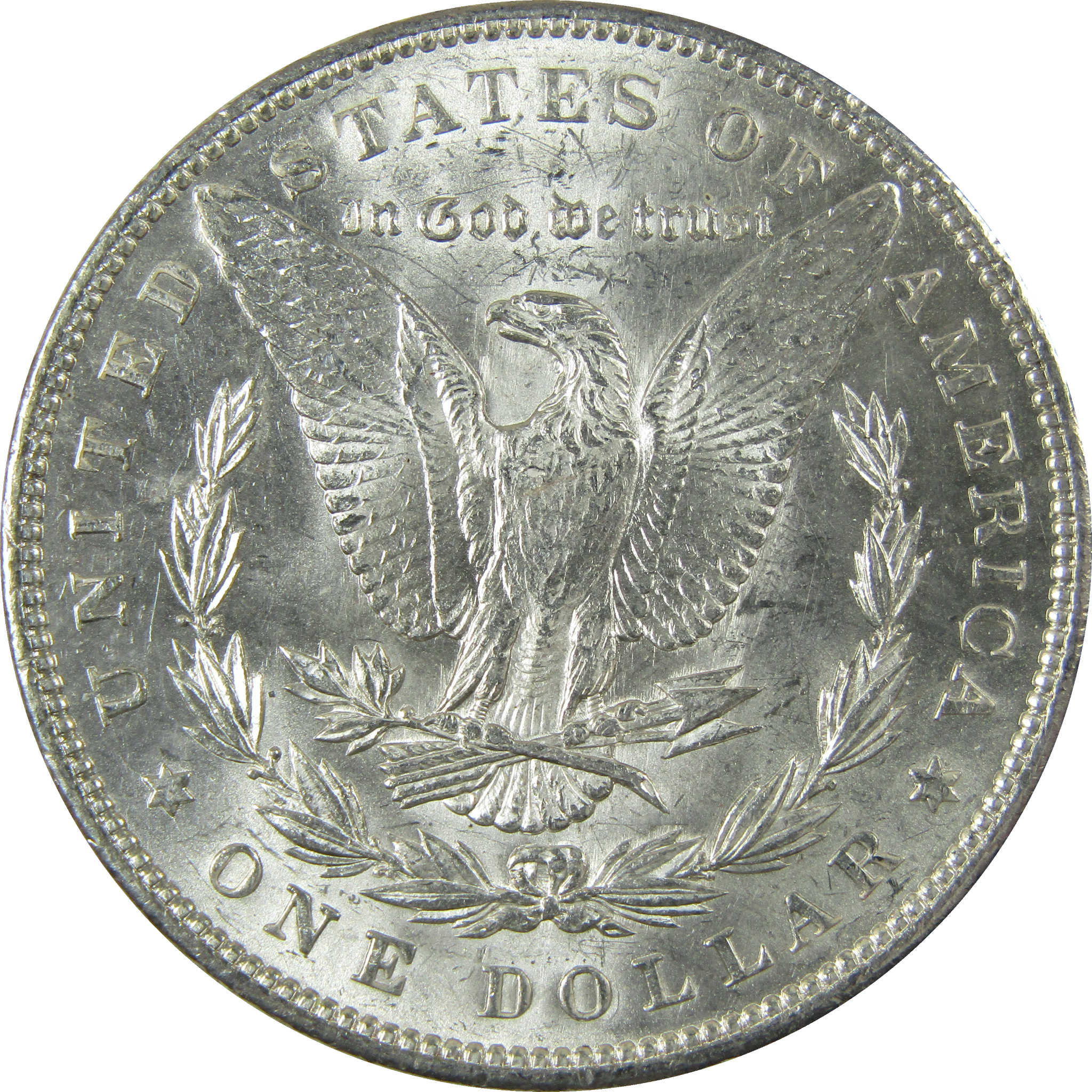 1900 Morgan Silver Dollar Uncirculated Mint State $1 Coin SKU:I27738