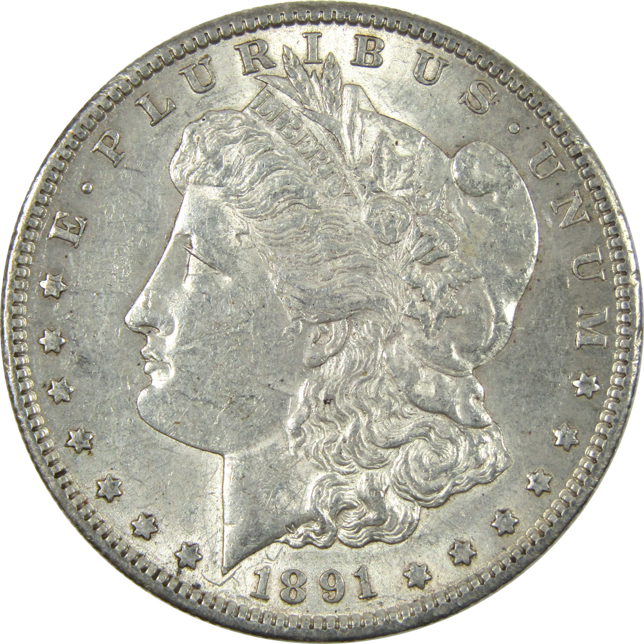 1891 S Morgan Dollar XF EF Extremely Fine Silver $1 Coin SKU:I14634 - Morgan coin - Morgan silver dollar - Morgan silver dollar for sale - Profile Coins &amp; Collectibles