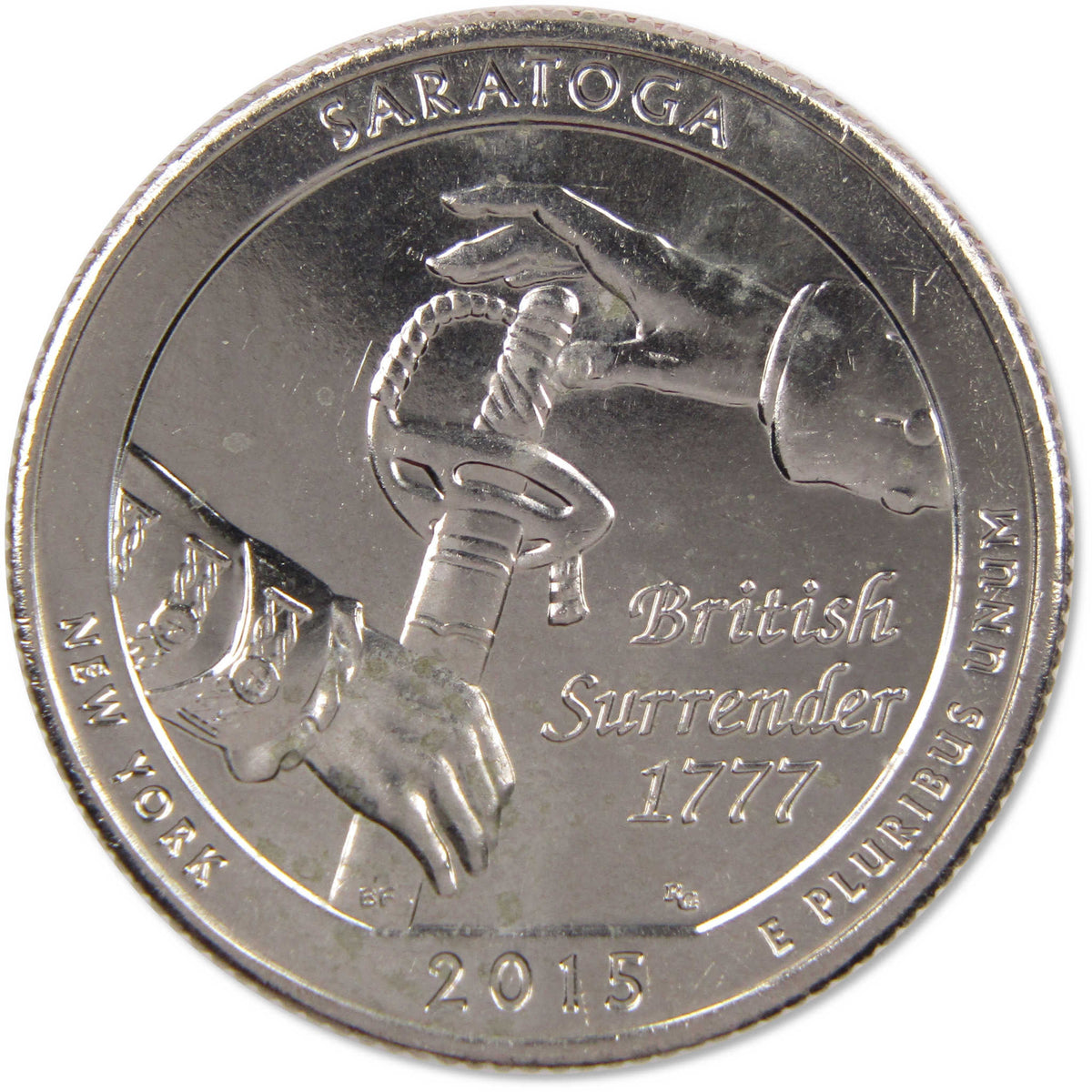 2015 S Quarter 5 Coin Set Clad Uncirculated Mint State 25c Collectible