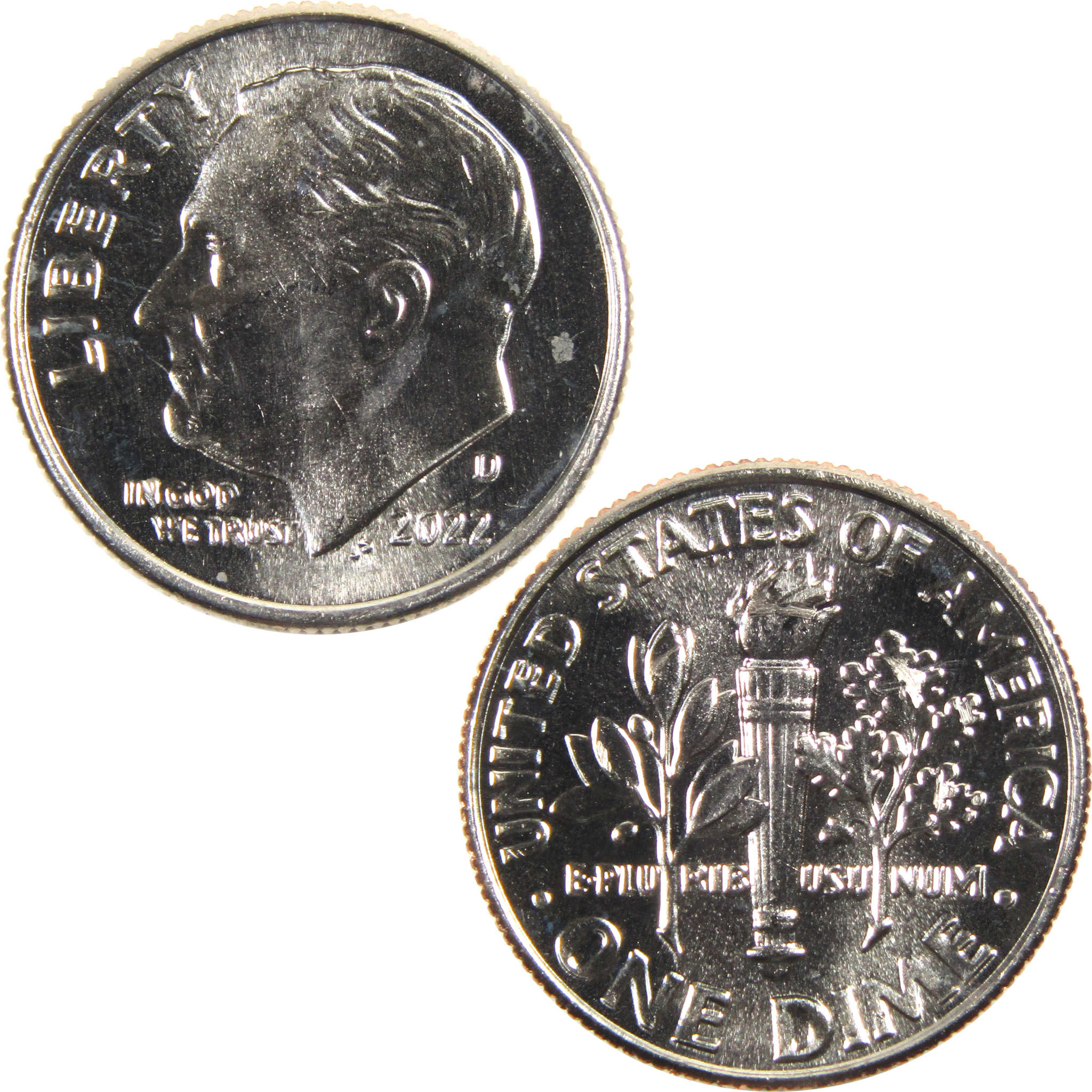 2022 D Roosevelt Dime BU Uncirculated Clad 10c Coin