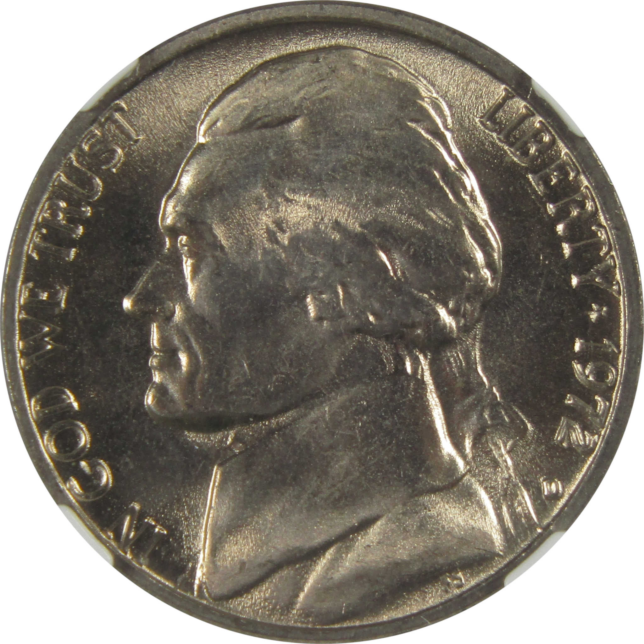 1972 D Jefferson Nickel MS 66 5FS NGC Original Bag Fragment SKU:I23505