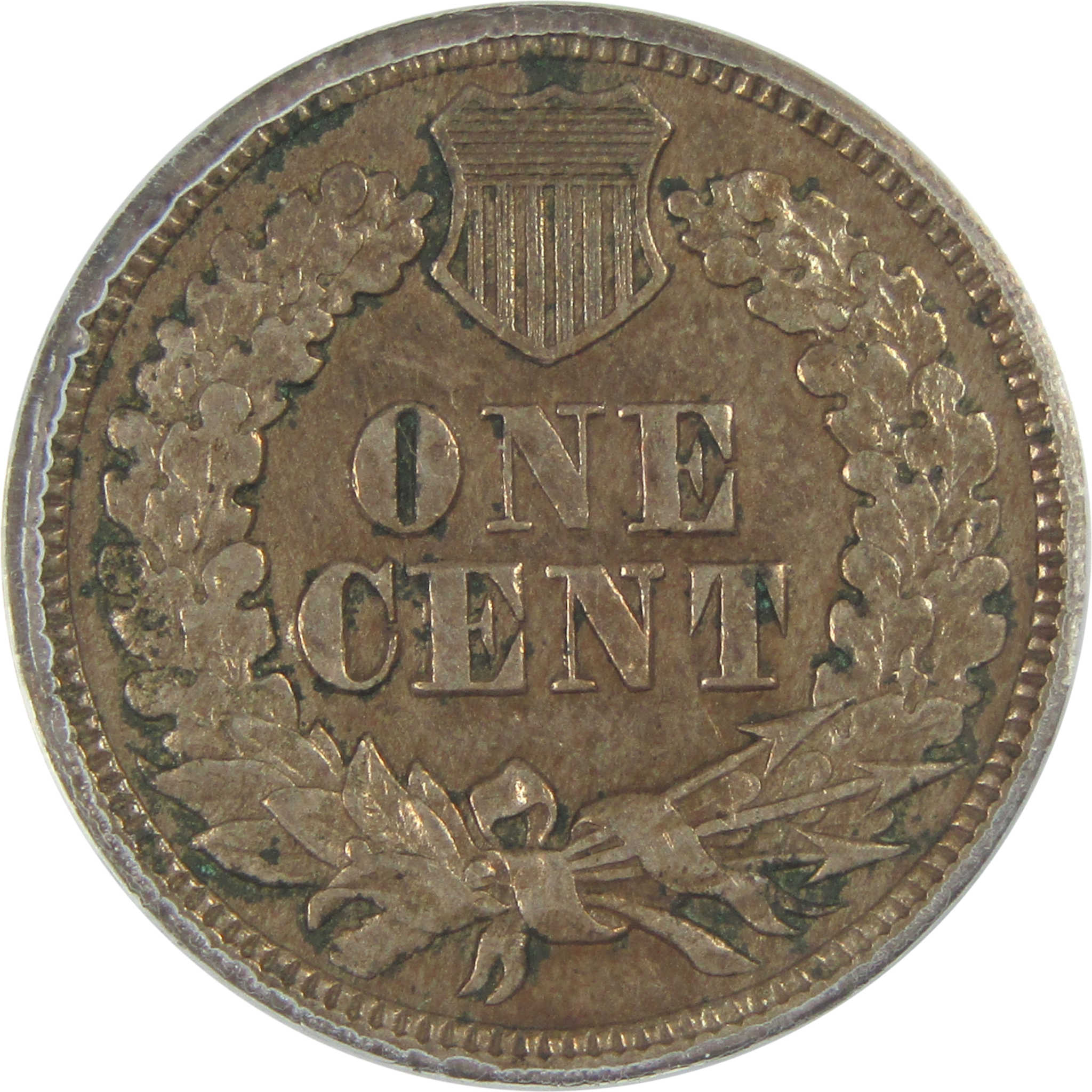 1863 Indian Head Cent AU 58 Details ANACS Copper-Nickel SKU:I16065