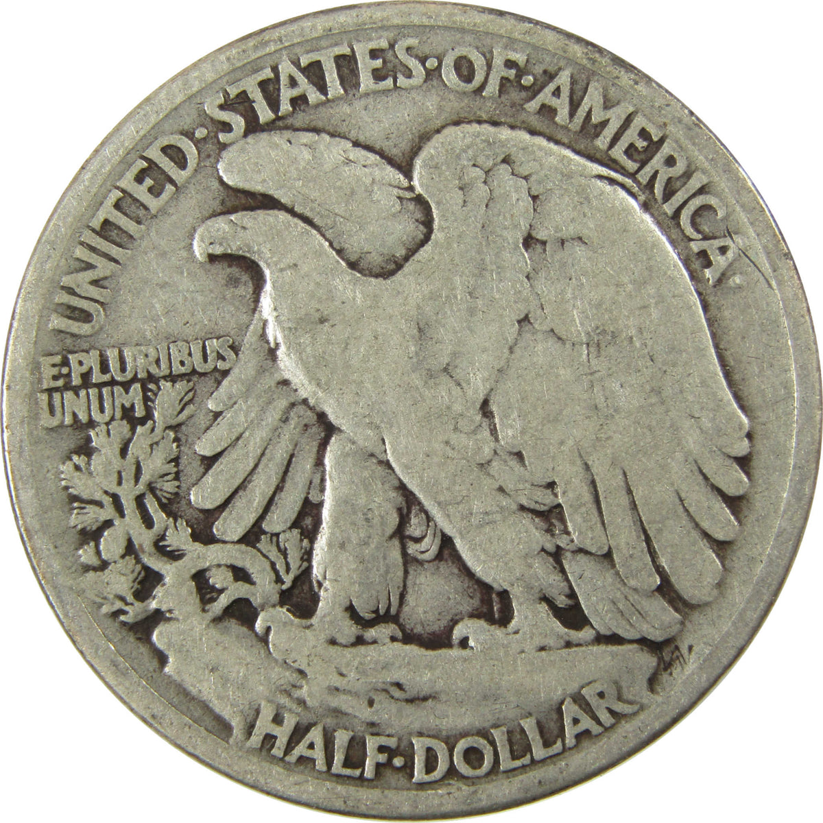 1917 Liberty Walking Silver Half Dollar VG Very Good Coin SKU:I29024