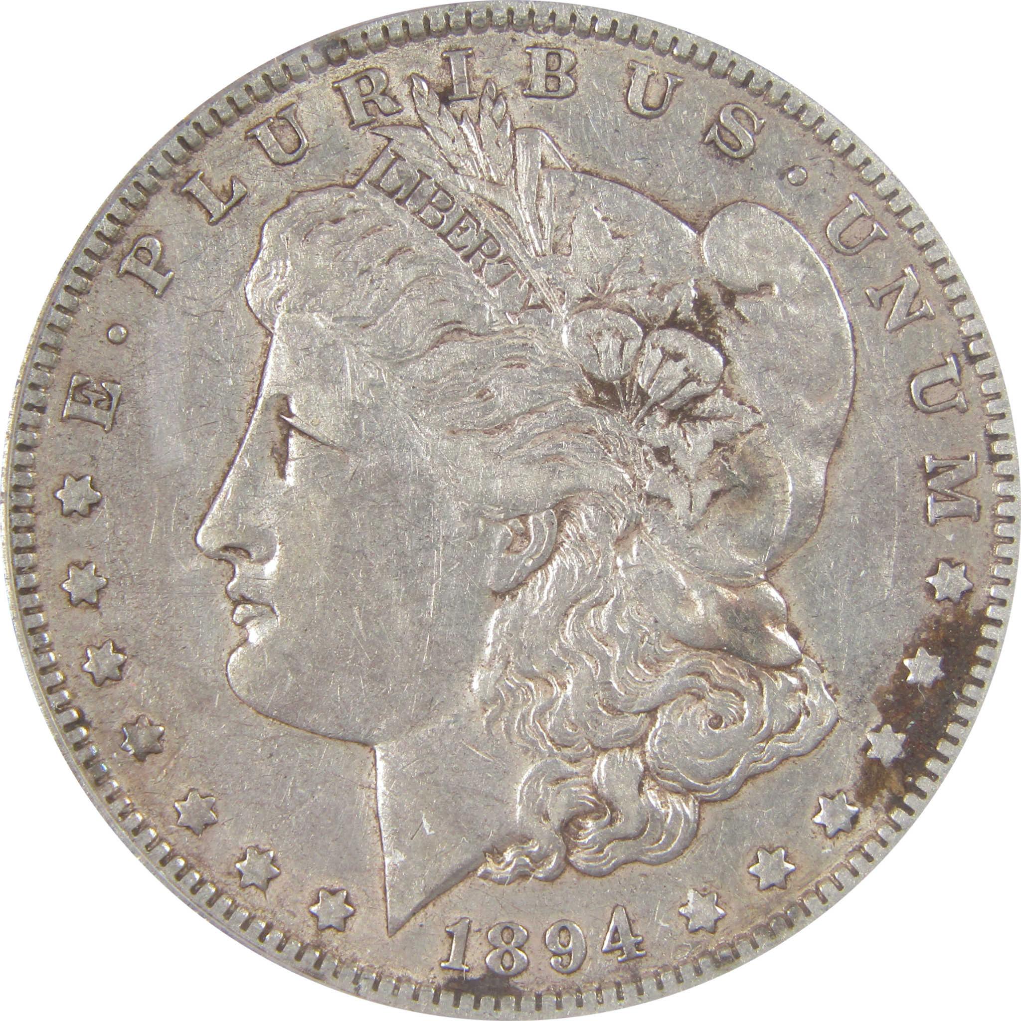 1894 O Morgan Silver Dollar EF 45 Details ANACS $1 Coin SKU:I25420 - Morgan coin - Morgan silver dollar - Morgan silver dollar for sale - Profile Coins &amp; Collectibles