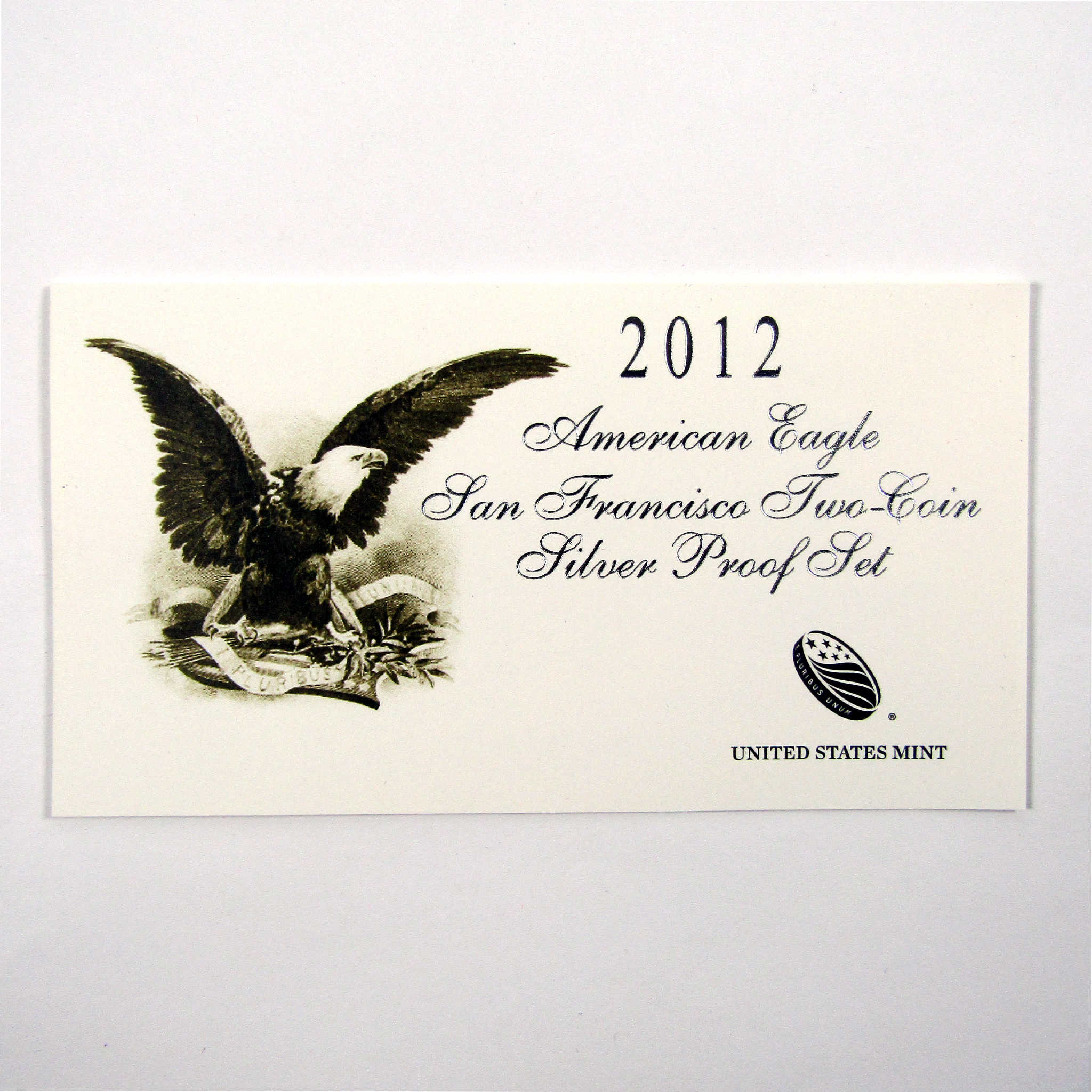 2012 American Eagle San Francisco Silver Proof Set OGP COA SKU:CPC5845