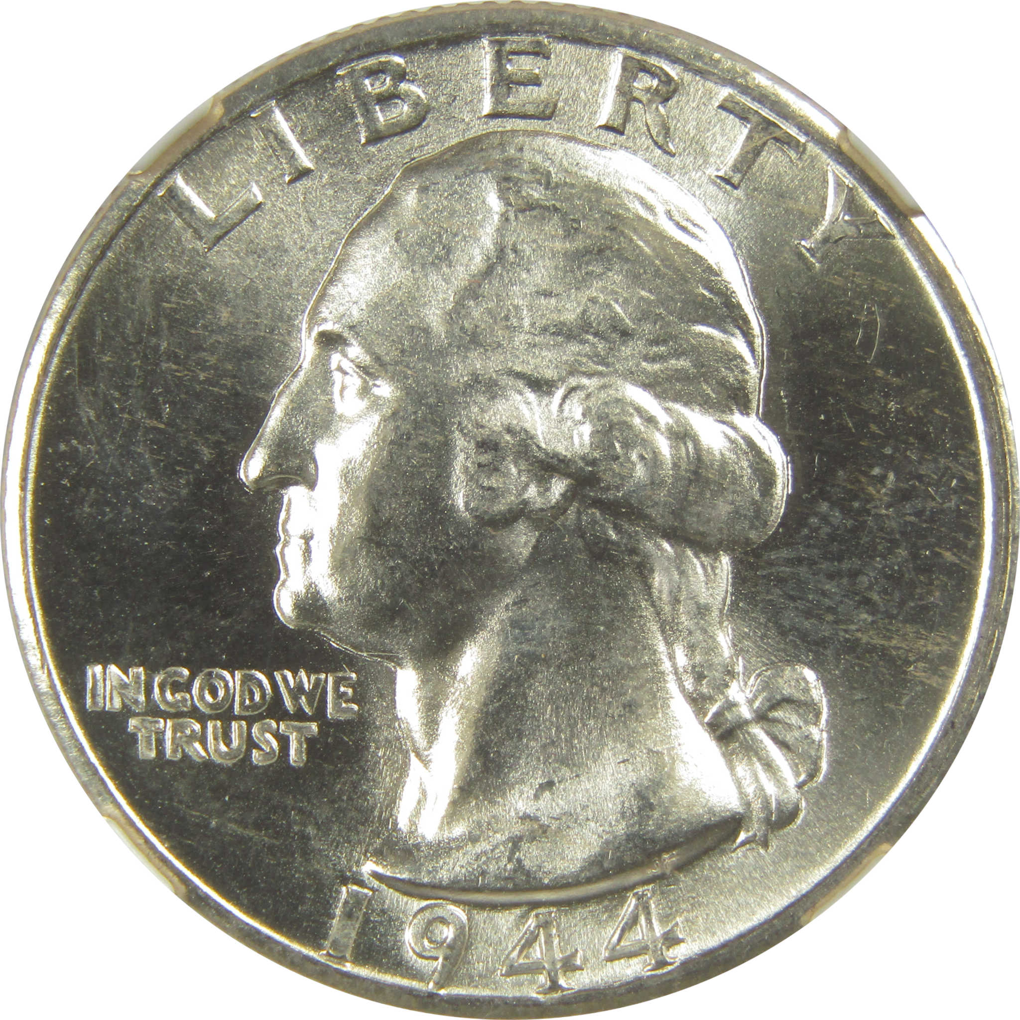 1944 D Washington Quarter MS 66 NGC Silver Bag Fragment SKU:I20501