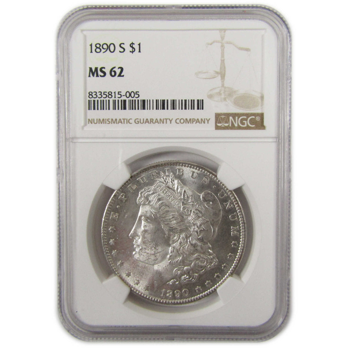 1890 S Morgan Silver Dollar MS 62 NGC Uncirculated $1 Coin SKU:I29305 - Morgan coin - Morgan silver dollar - Morgan silver dollar for sale - Profile Coins &amp; Collectibles