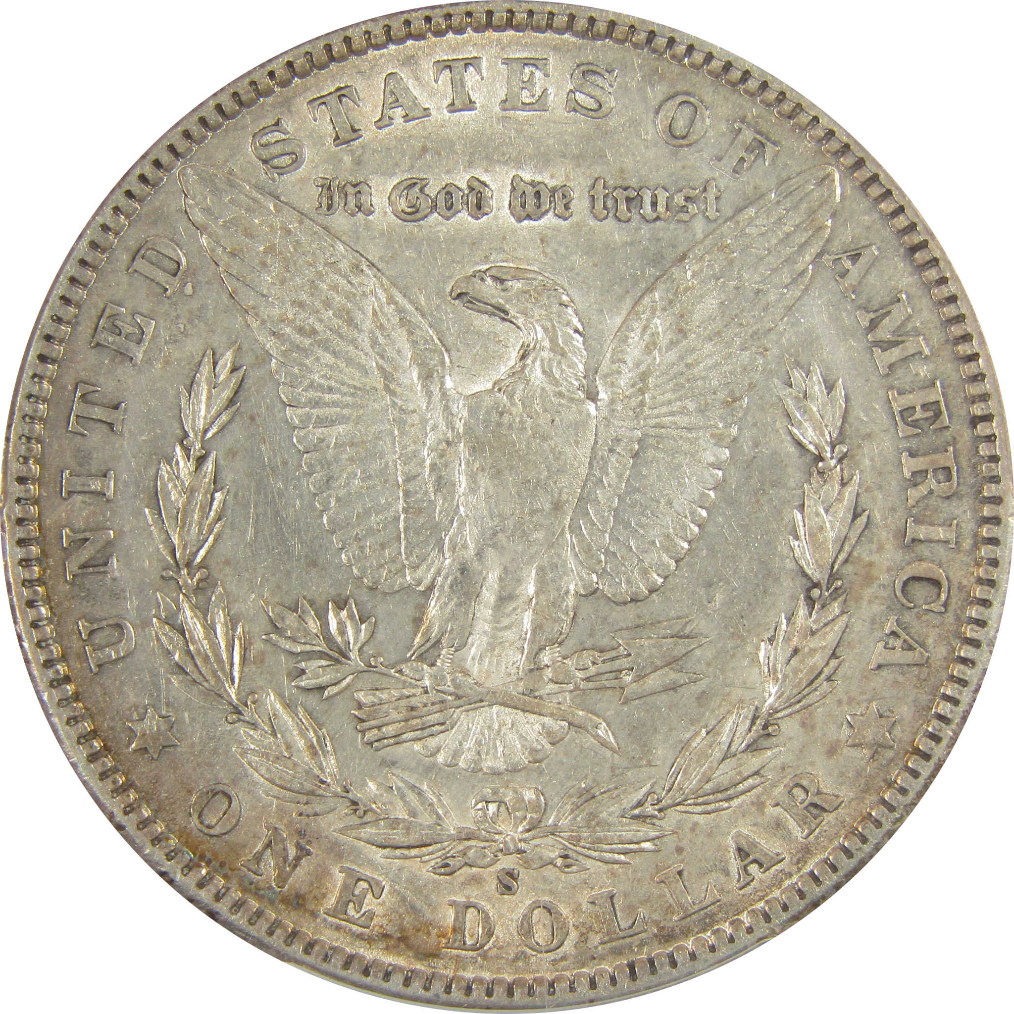 1901 S Morgan Dollar AU 50 PCGS Silver $1 Coin SKU:CPC0605 - Morgan coin - Morgan silver dollar - Morgan silver dollar for sale - Profile Coins &amp; Collectibles