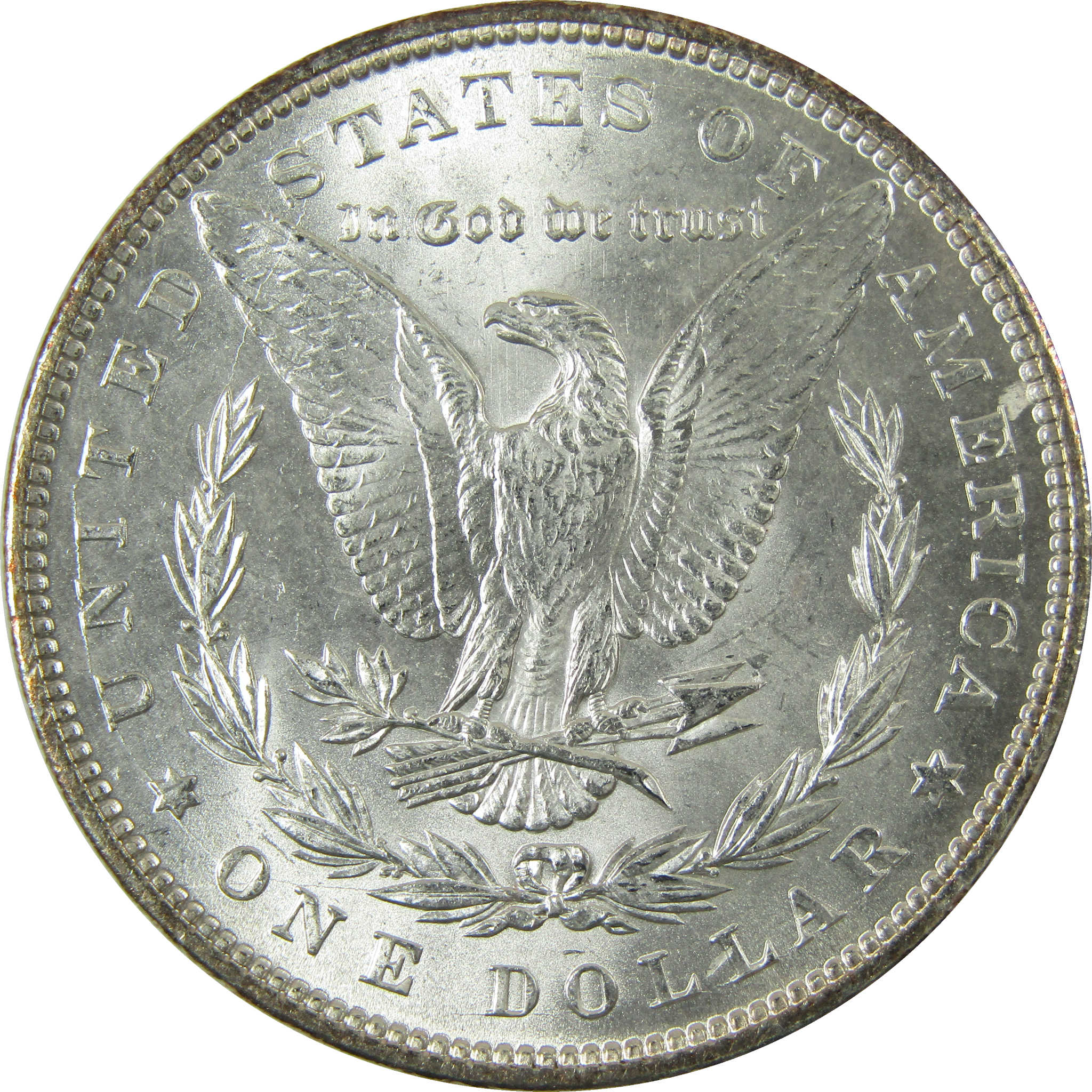 1896 Morgan Silver Dollar Uncirculated Mint State $1 Coin SKU:CP1648