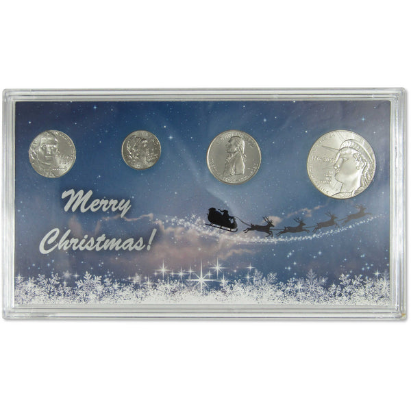2026 Christmas Night Semiquincentennial 4 Coin Set Uncirculated