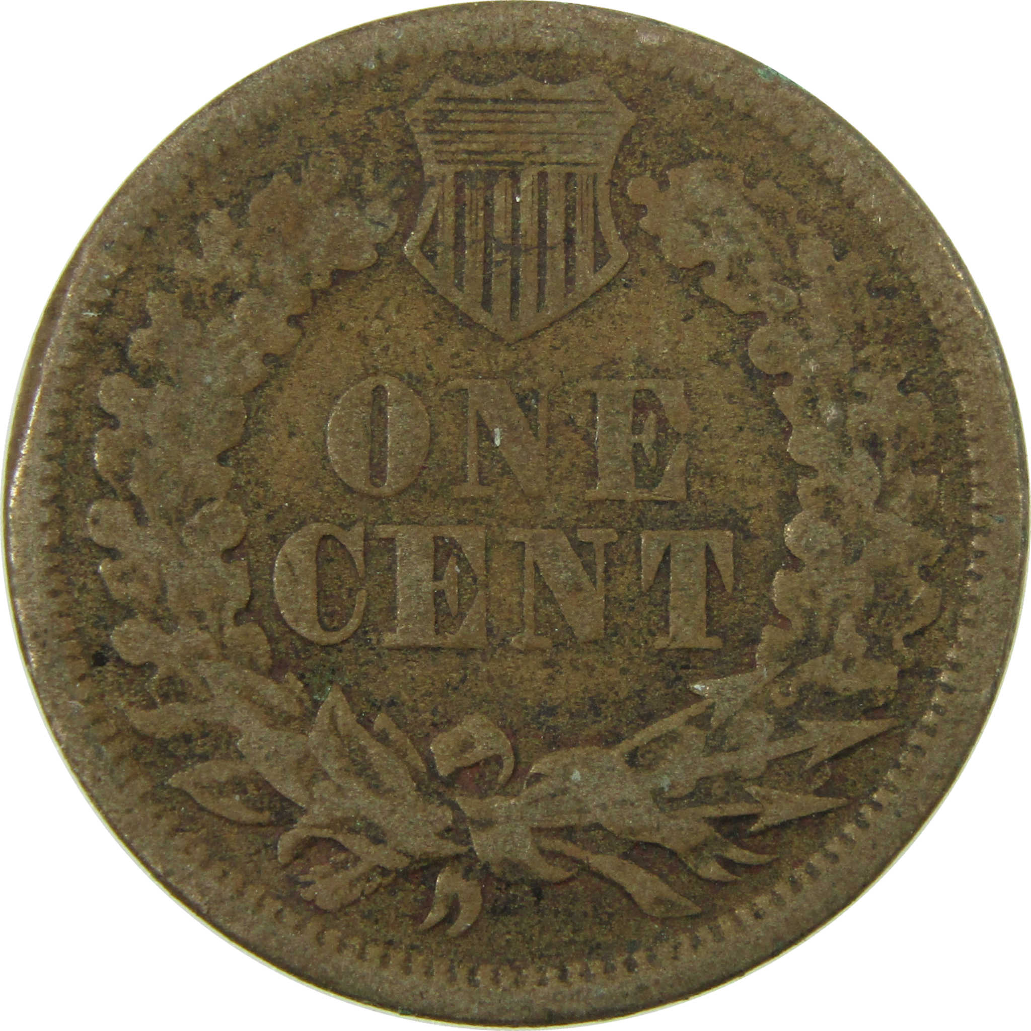 1860 Pointed Bust Indian Head Cent VG Very Good Penny SKU:I28340