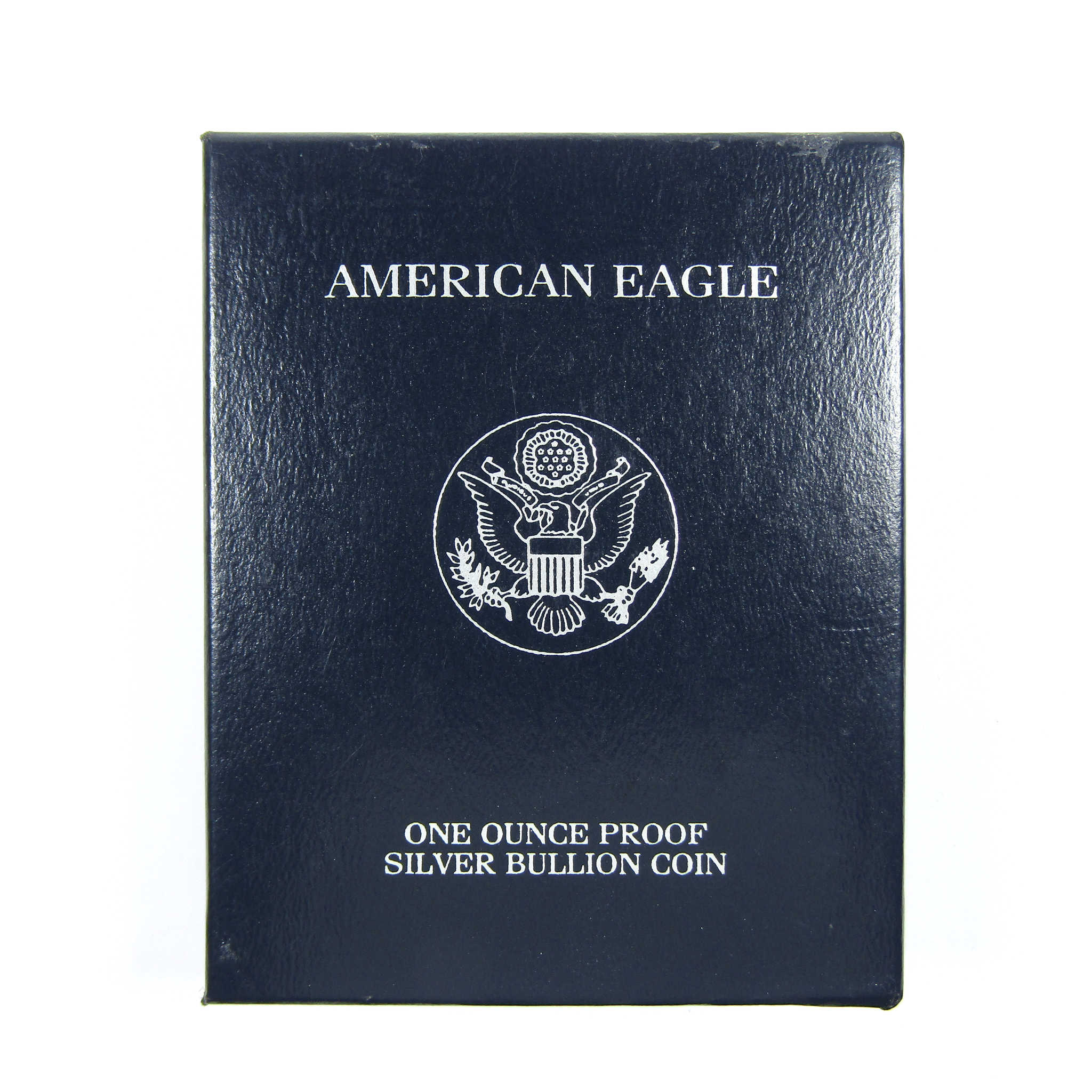 2002 W American Eagle Dollar 1 oz .999 Silver OGP COA SKU:CPC7877