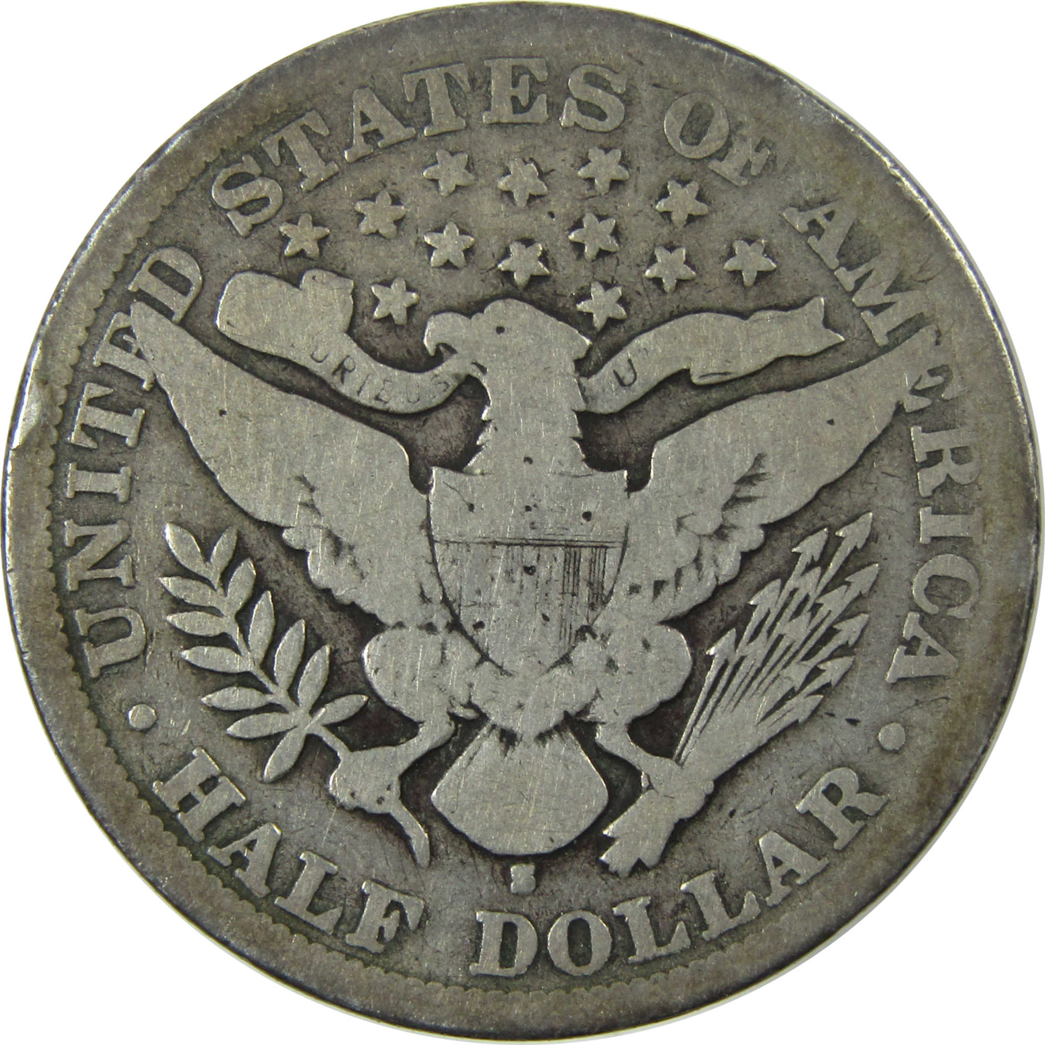 1894 S Barber Silver Half Dollar G Good Details 50c Coin SKU:I25812
