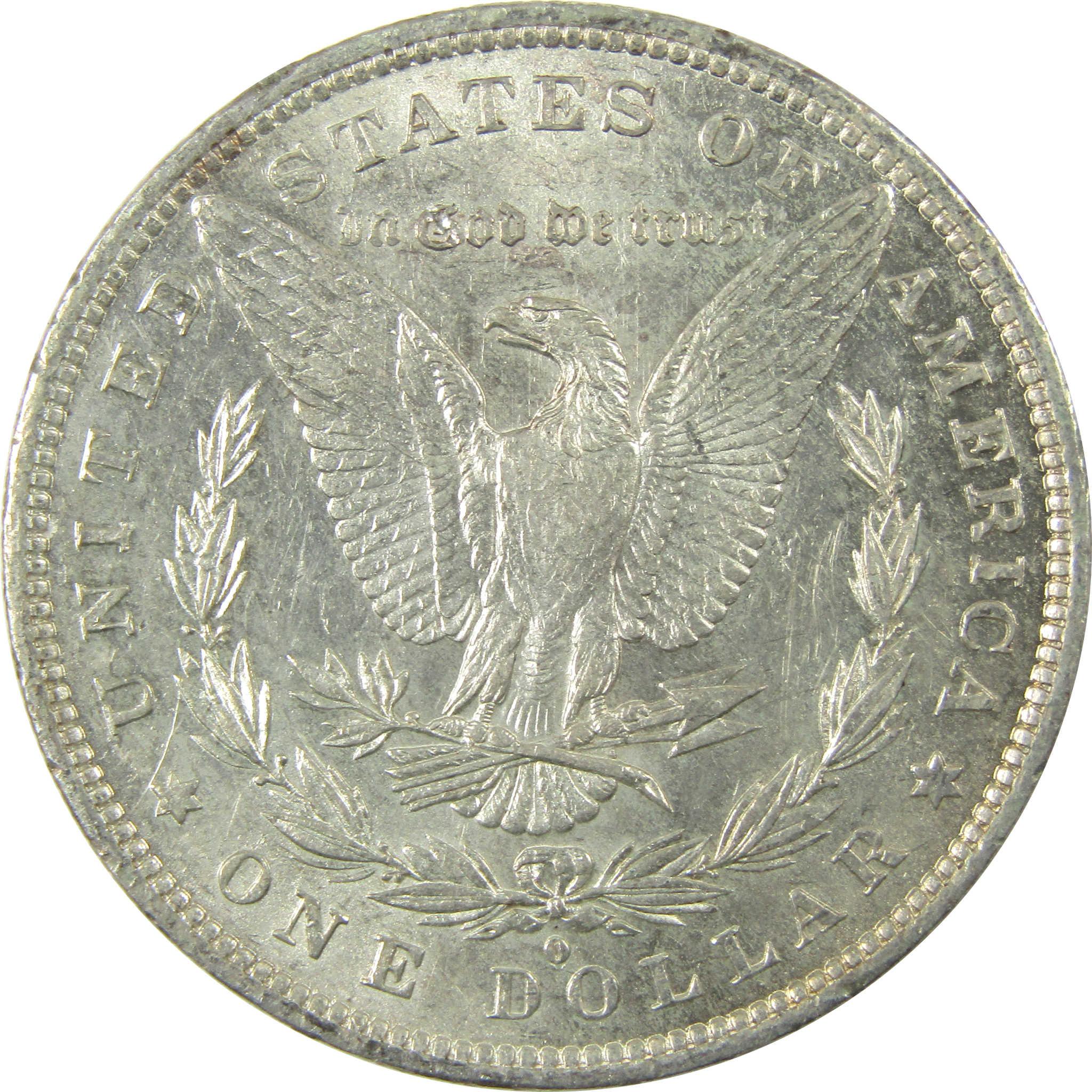 1882 O/O VAM-7 Repunched MM Top 100 Morgan Silver Dollar AU SKU:I25340 - Morgan coin - Morgan silver dollar - Morgan silver dollar for sale - Profile Coins &amp; Collectibles