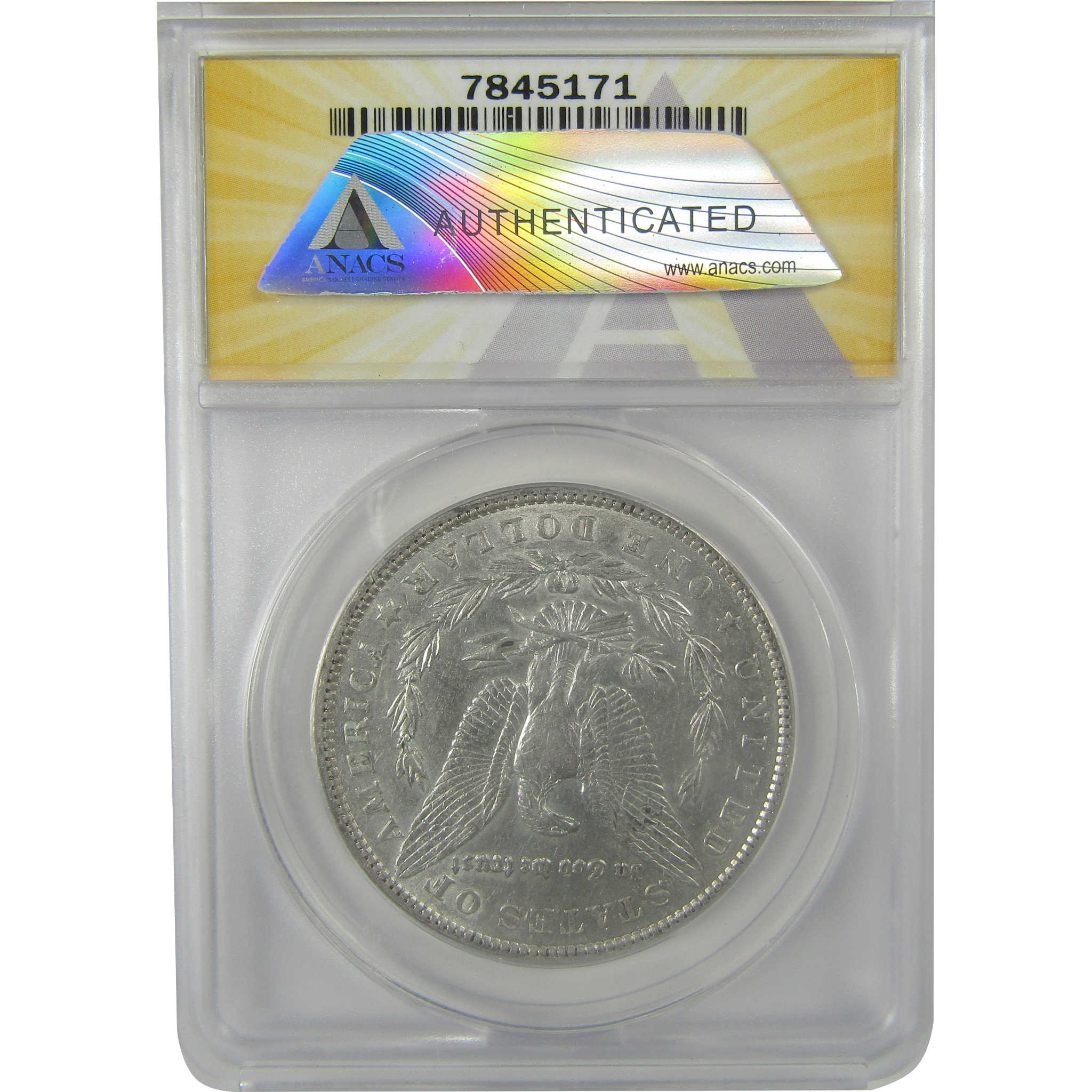 1901 Morgan Dollar AU 50 Details ANACS Silver $1 Coin SKU:I21265 - Morgan coin - Morgan silver dollar - Morgan silver dollar for sale - Profile Coins &amp; Collectibles