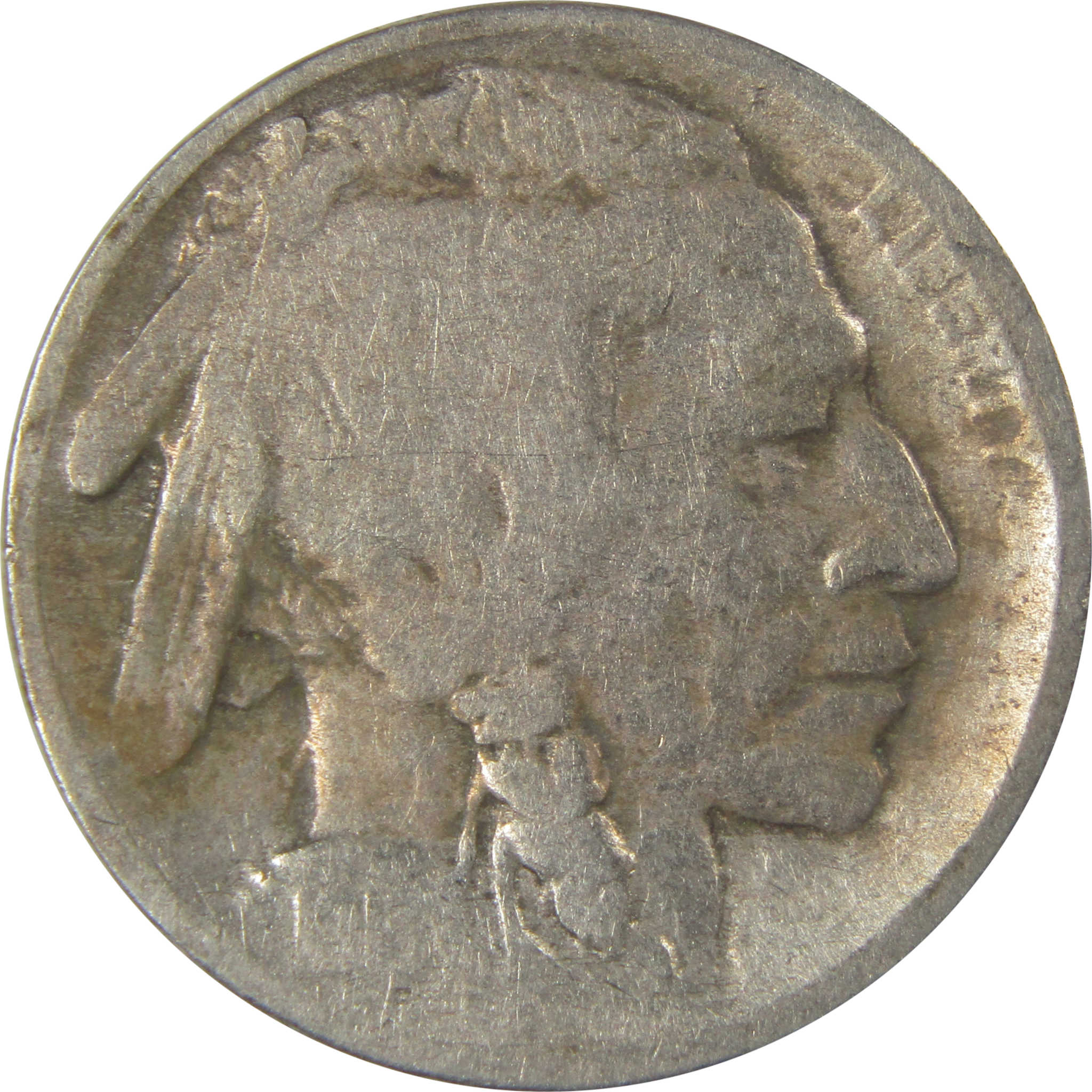 1913 S Type 1 Indian Head Buffalo Nickel AG About Good SKU:I22834