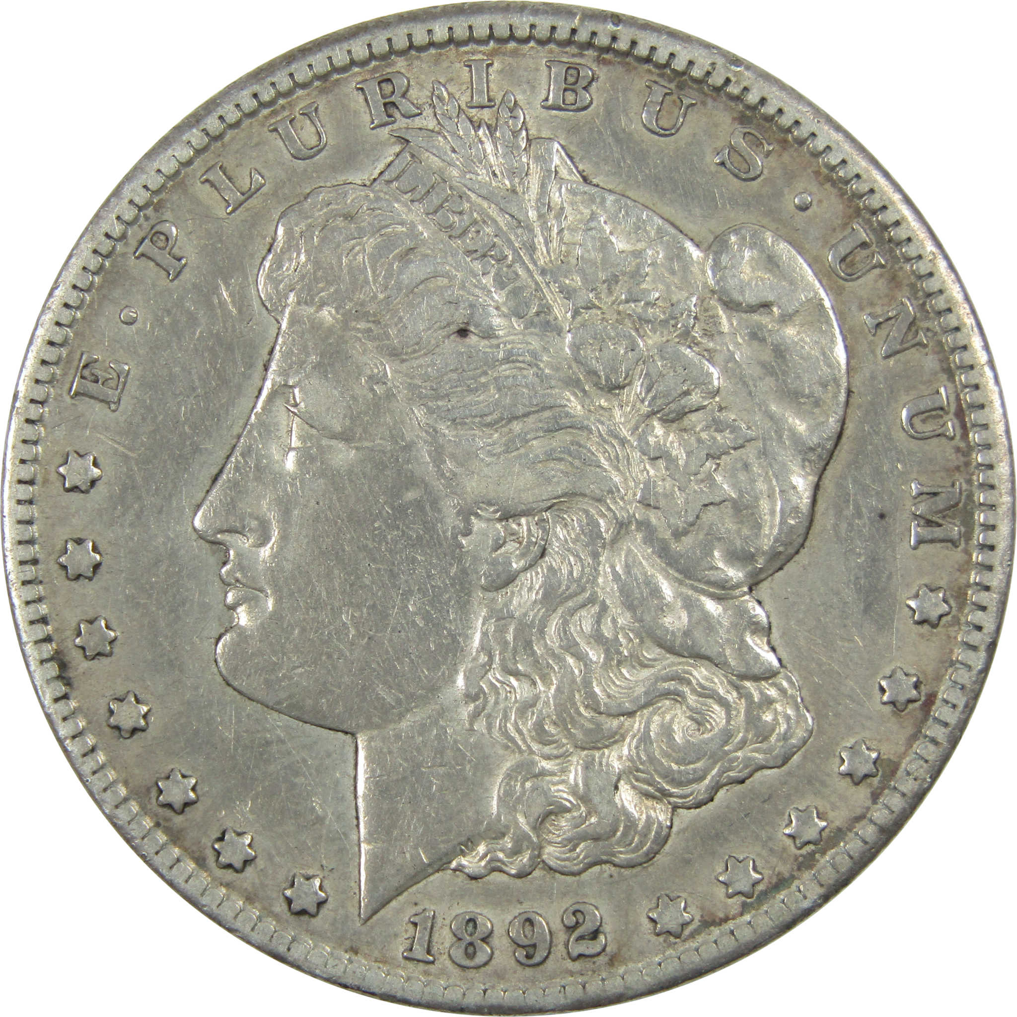 1892 CC Morgan Dollar XF EF Extremely Fine Details Silver SKU:I13070 - Morgan coin - Morgan silver dollar - Morgan silver dollar for sale - Profile Coins &amp; Collectibles