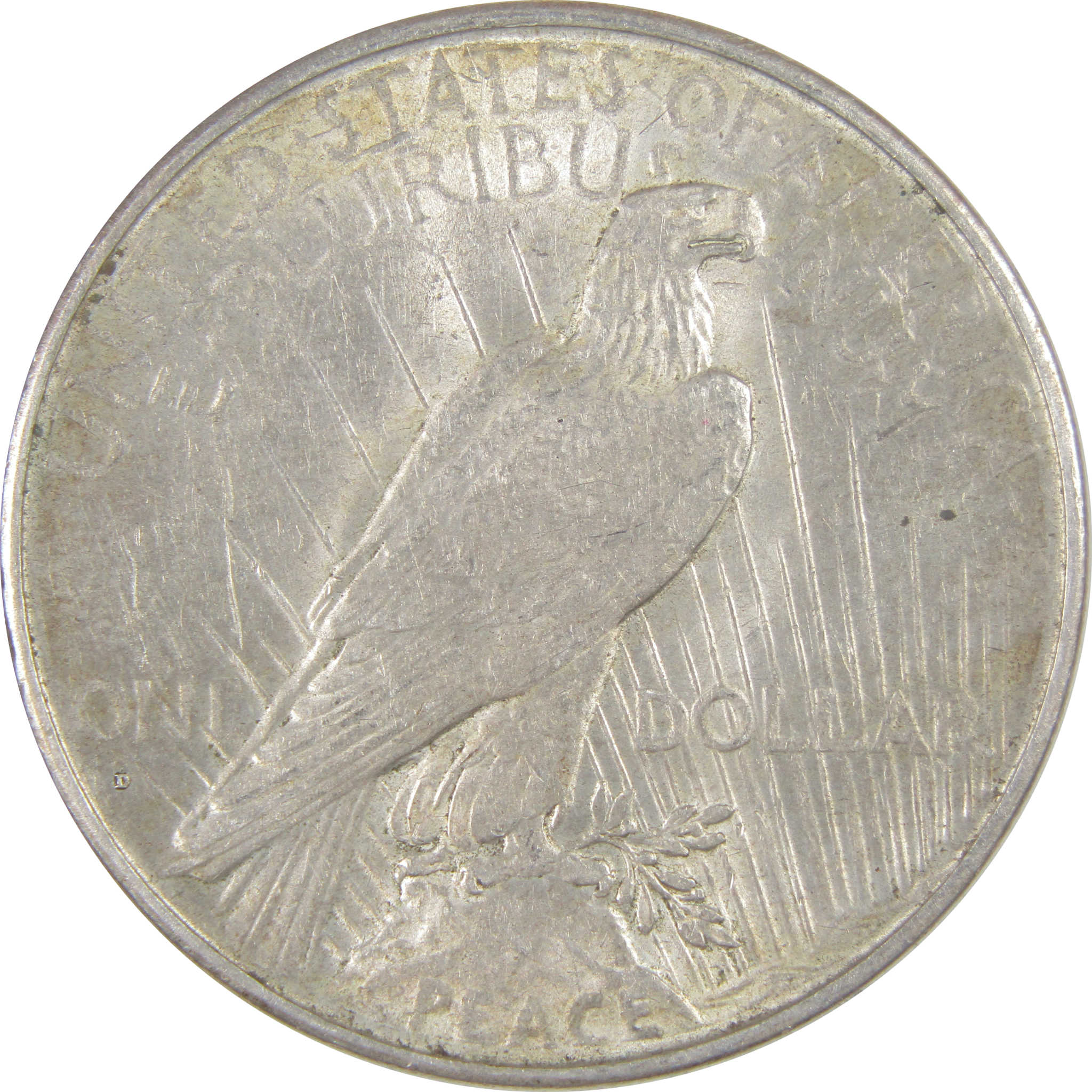 1934 D Peace Dollar AU About Uncirculated Silver $1 Coin SKU:I16830