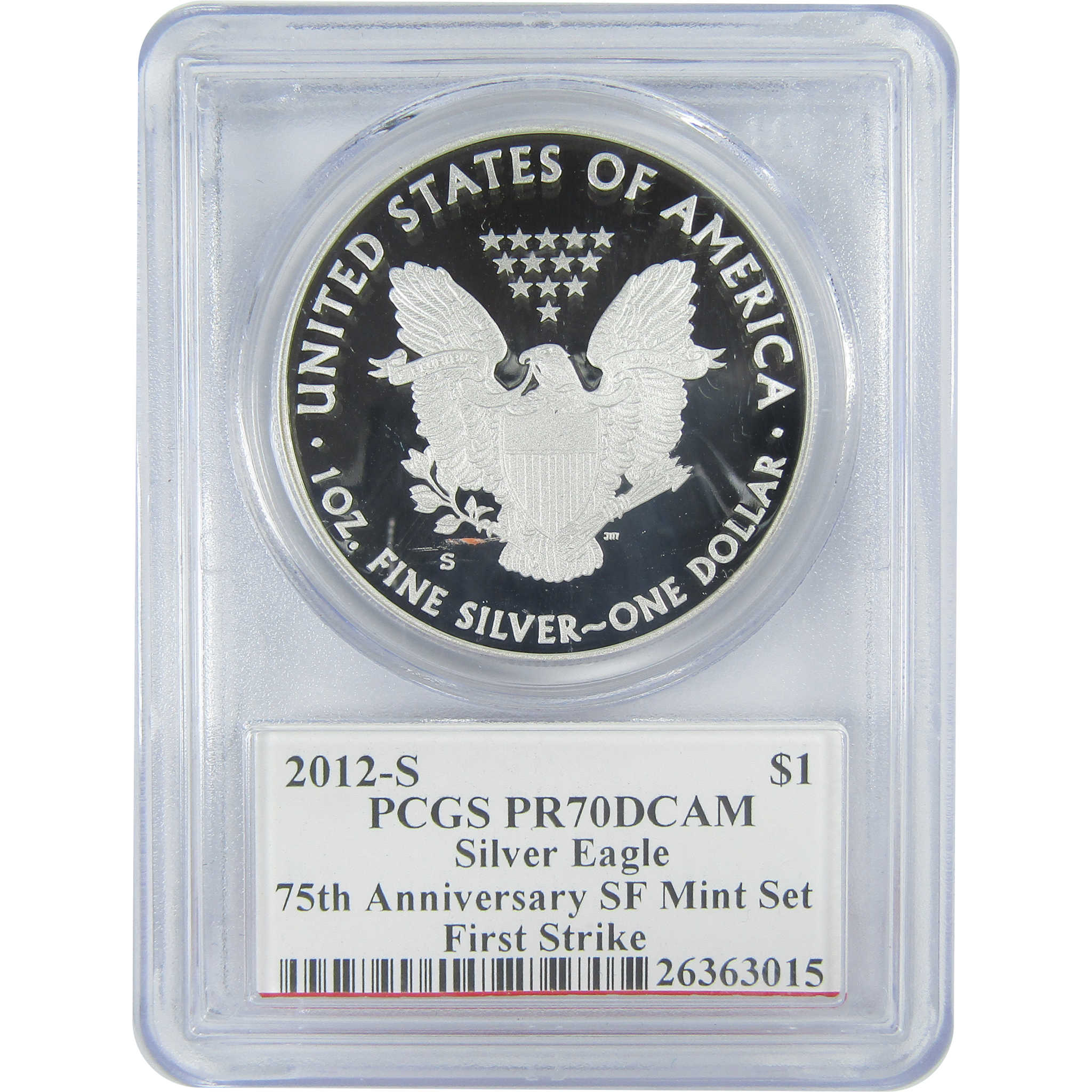 2012 American Eagle San Francisco Silver Proof Set PCGS SKU:CPC9409