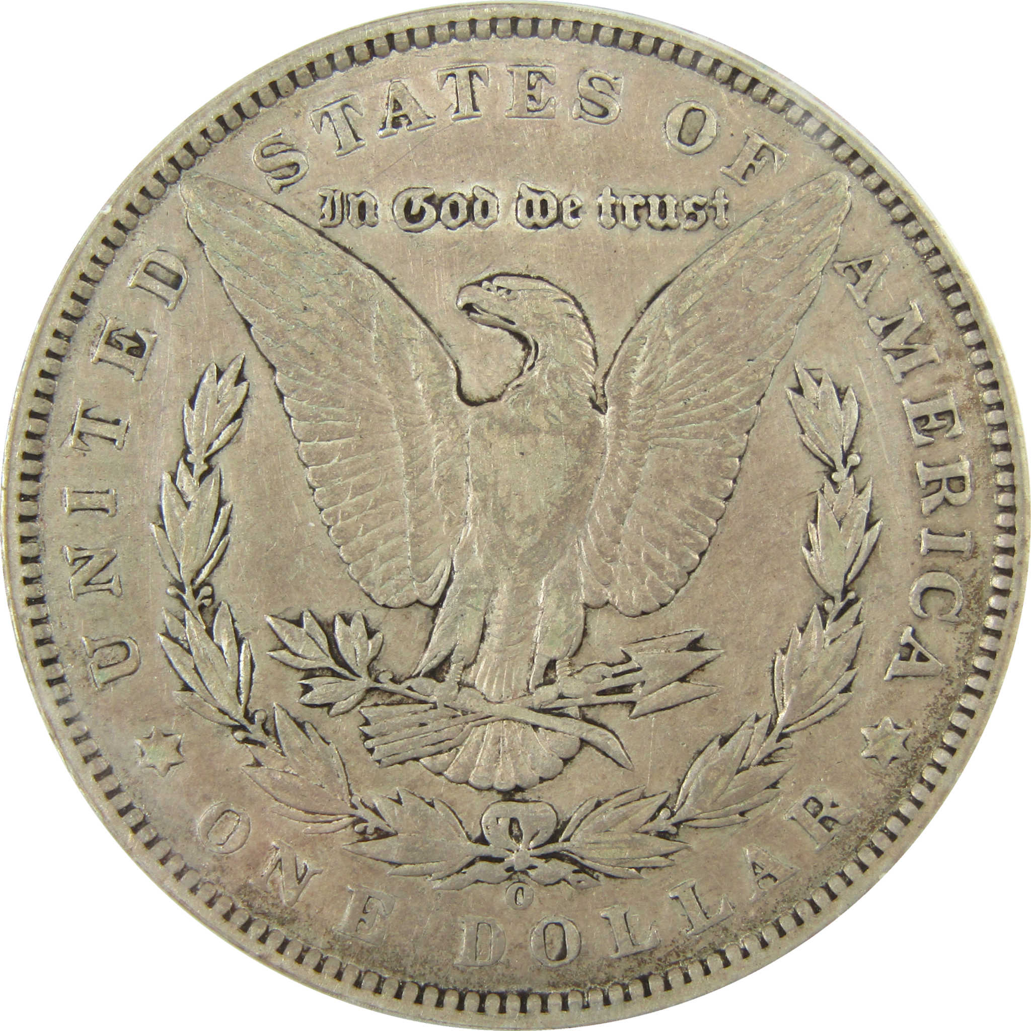 1893 O Morgan Silver Dollar VF 35 ANACS $1 Coin Collectible SKU:I28463