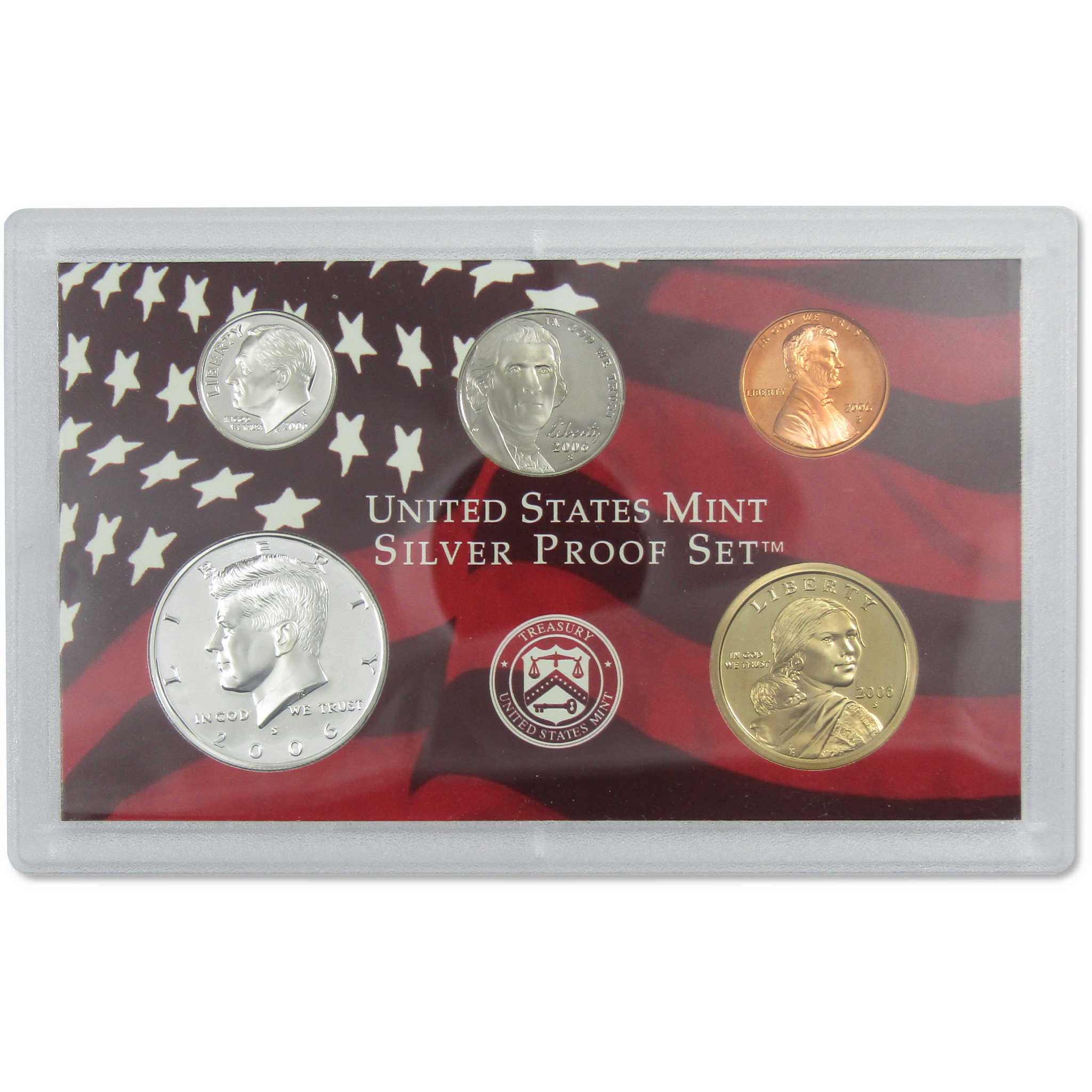 2006 Silver Proof Set U.S. Mint Original Government Packaging OGP COA