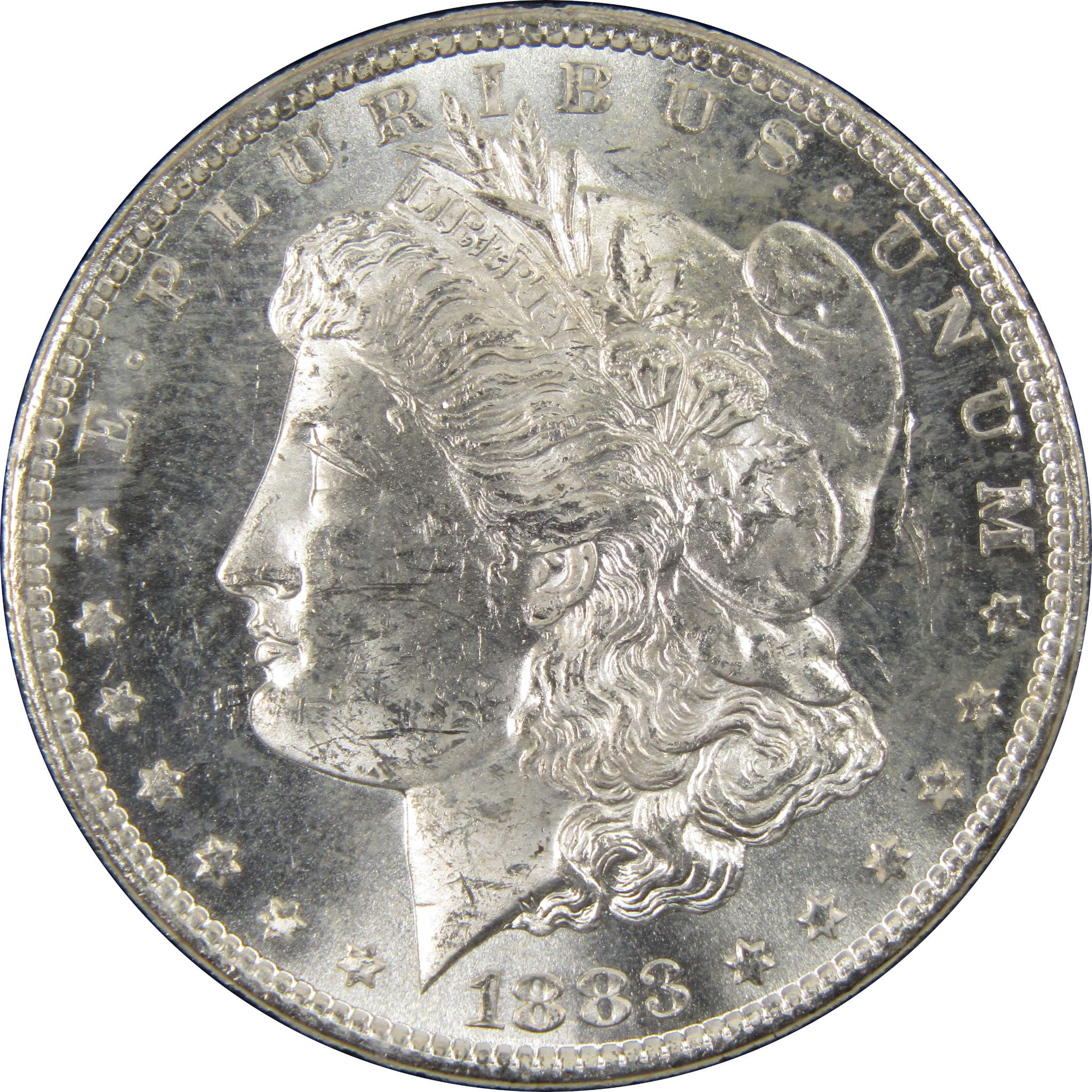 1883 CC GSA Morgan Dollar BU Uncirculated Silver $1 Coin SKU:I9861 - Morgan coin - Morgan silver dollar - Morgan silver dollar for sale - Profile Coins &amp; Collectibles