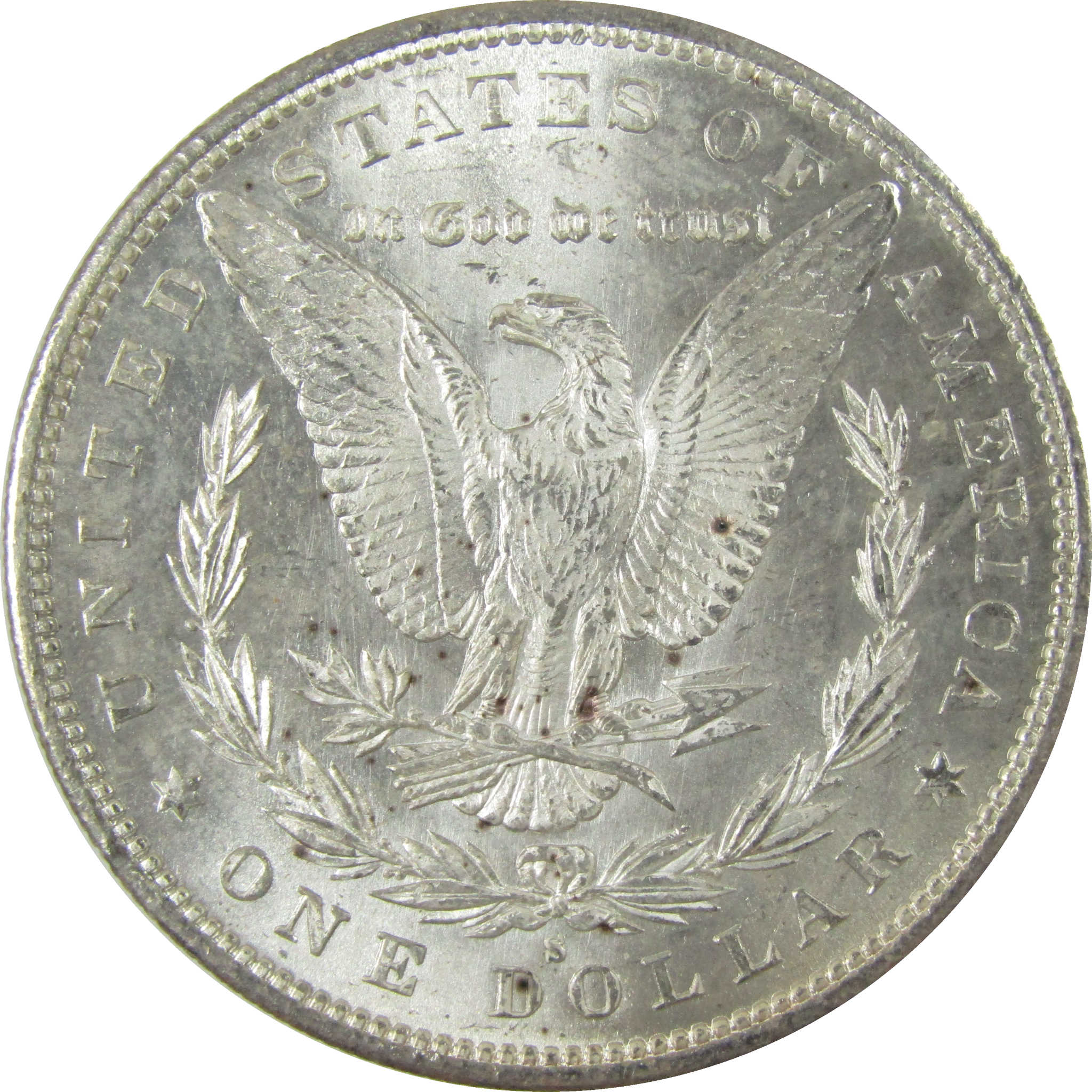 1879 S Rev 79 Morgan Silver Dollar Uncirculated Mint State SKU:I27754