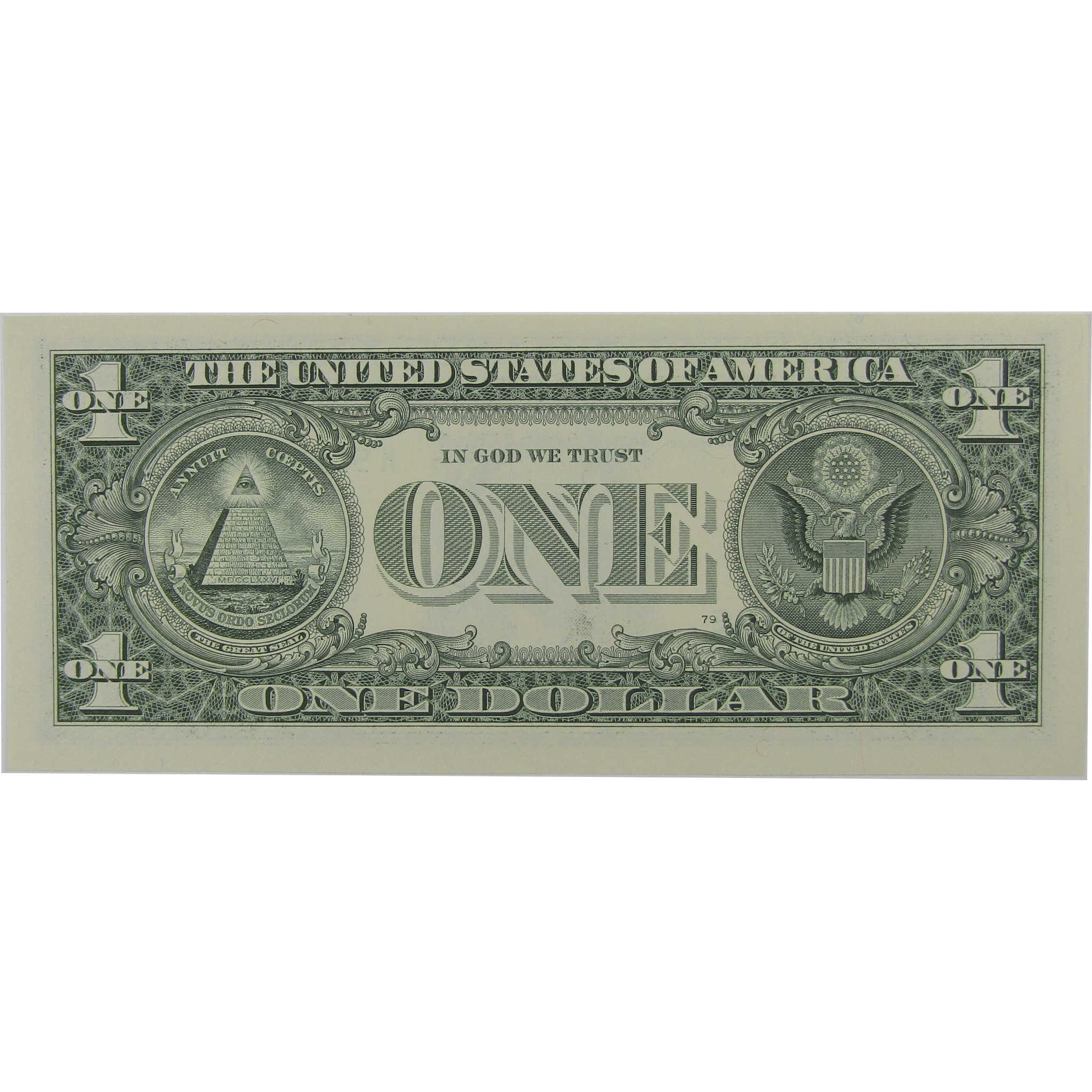 2006 $1 Federal Reserve Note Uncirculated Serial Block Starts Six 5's
