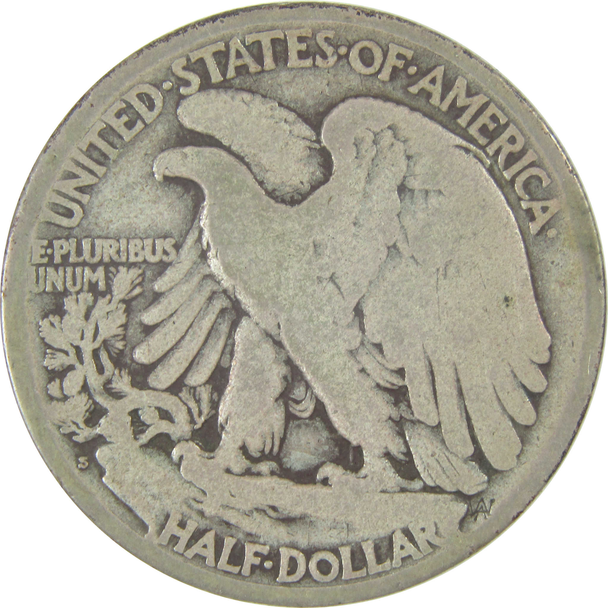 1921 S Liberty Walking Half Dollar VG Very Good Silver 50c SKU:I16634