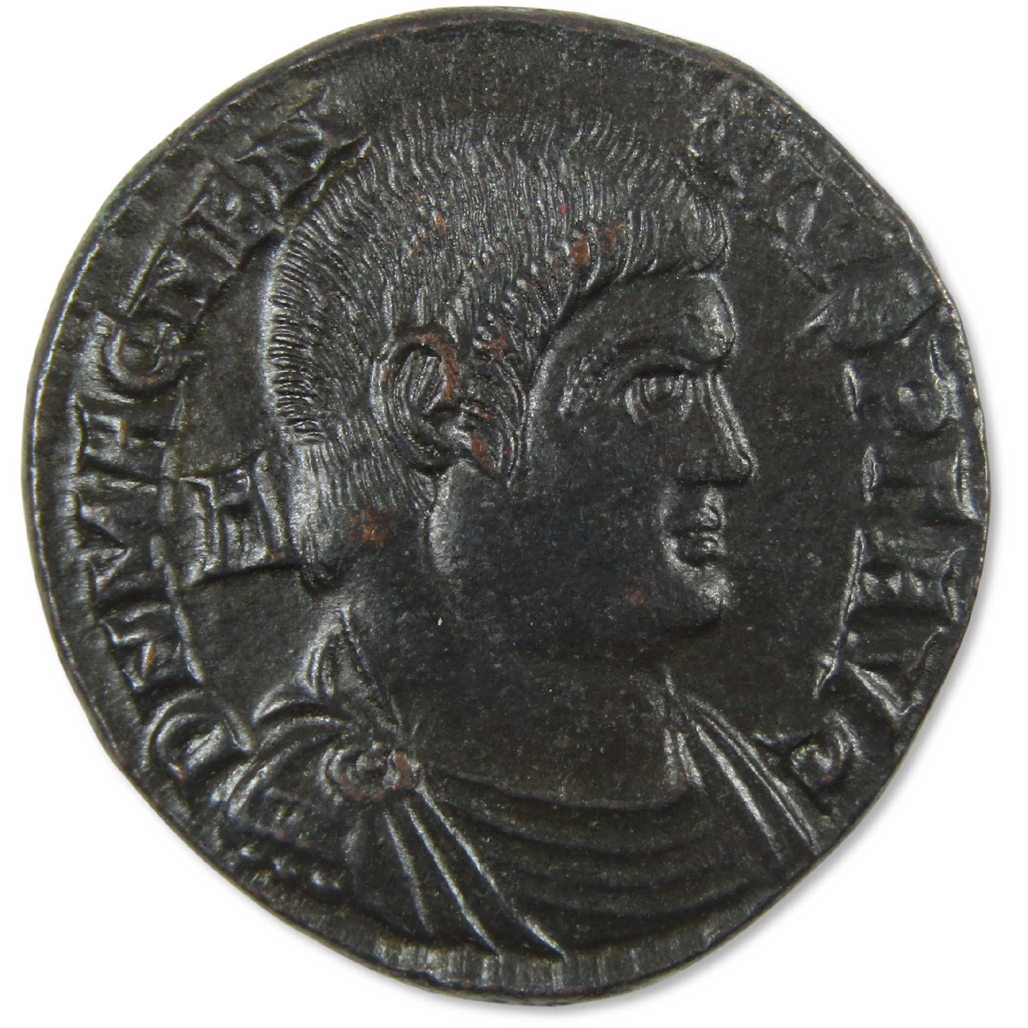 350-353 AD Magnentius Roman Empire Centenionalis Victory XF Ancient