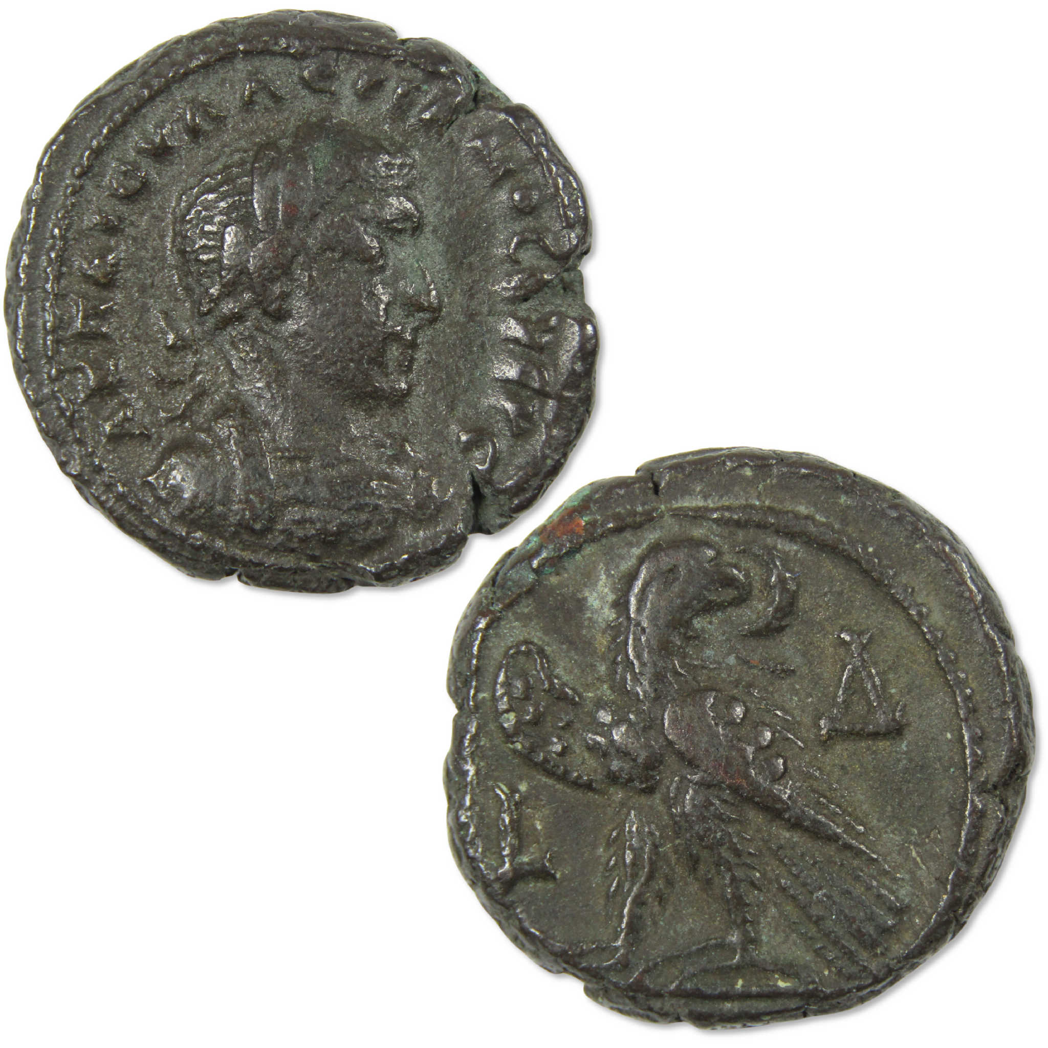 253-260 AD Valerian I Alexandria Egypt Tetradrachm VF Ancient Coin