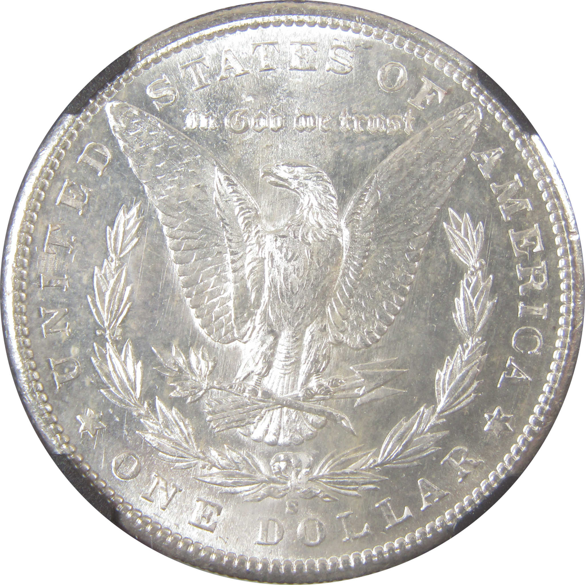 1881 S Morgan Silver Dollar MS 64 NGC Original Bag Fragment SKU:I24705
