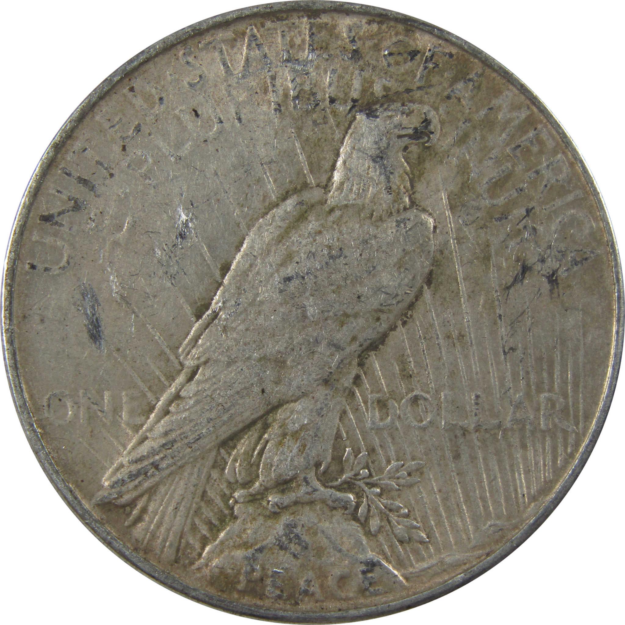 1935 Peace Silver Dollar XF EF Extremely Fine $1 Coin SKU:I24078