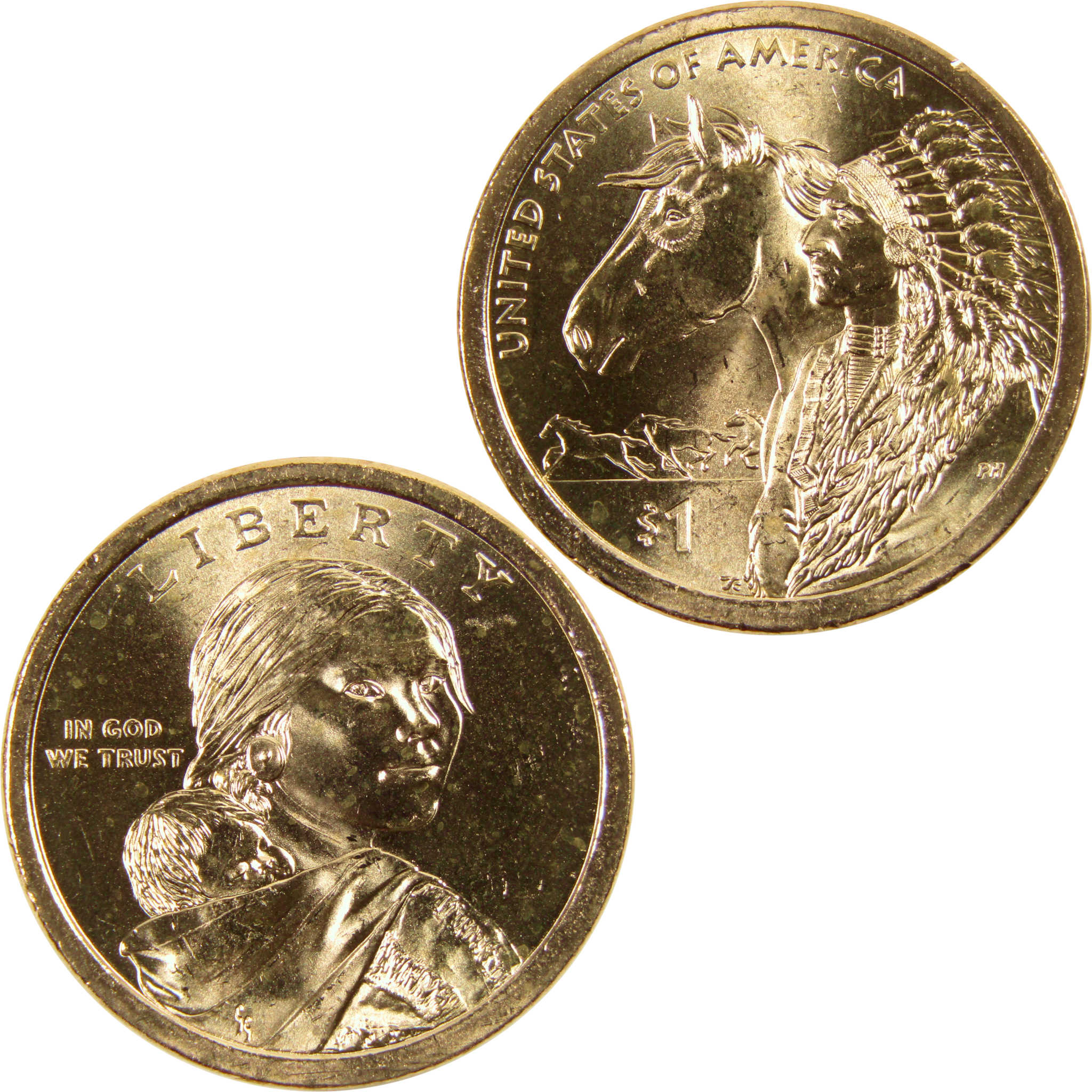 2012 P Trade Routes Native American Dollar BU Uncirculated $1 Coin