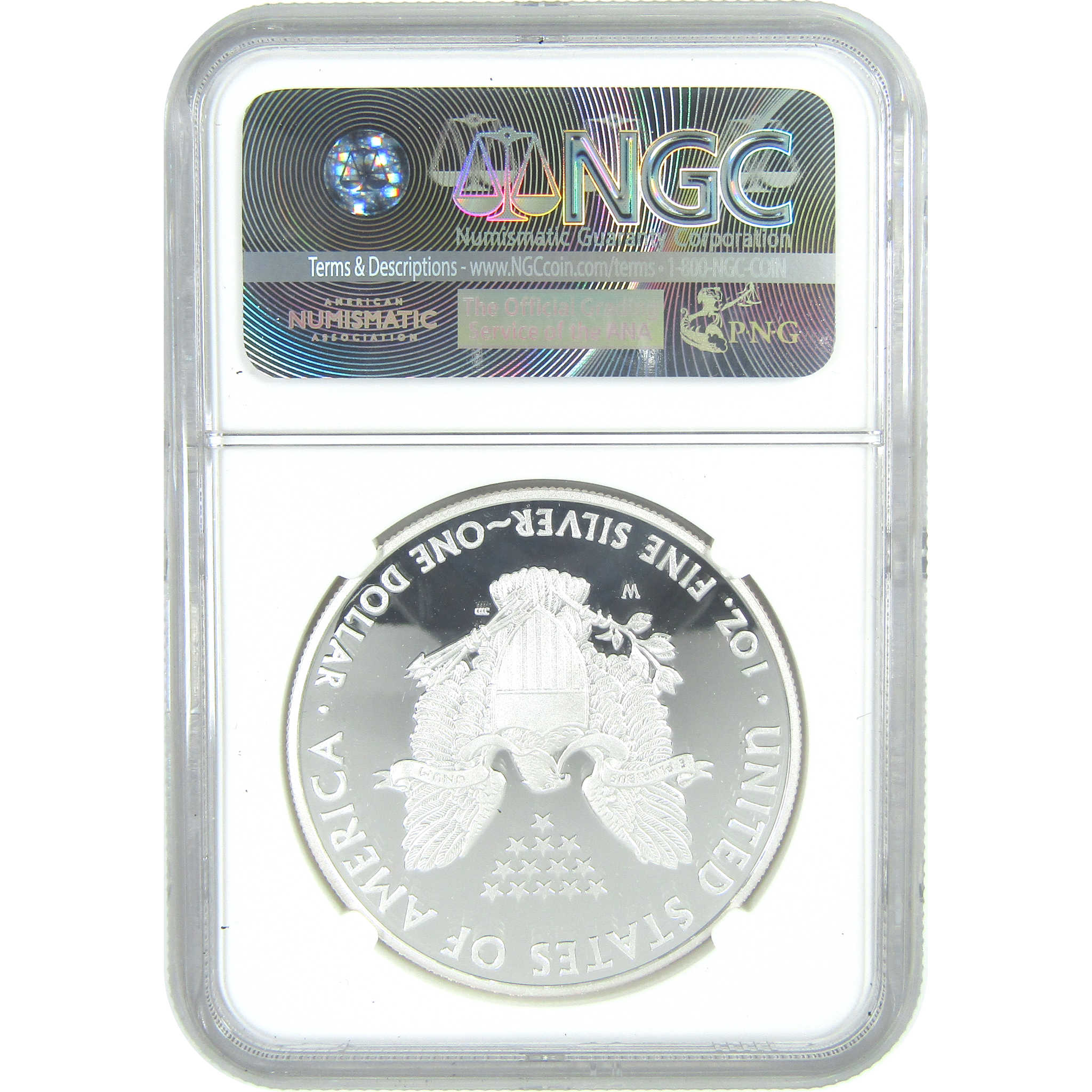 2008 W American Silver Eagle PF 69 UCAM NGC Proof $1 SKU:CPC9561