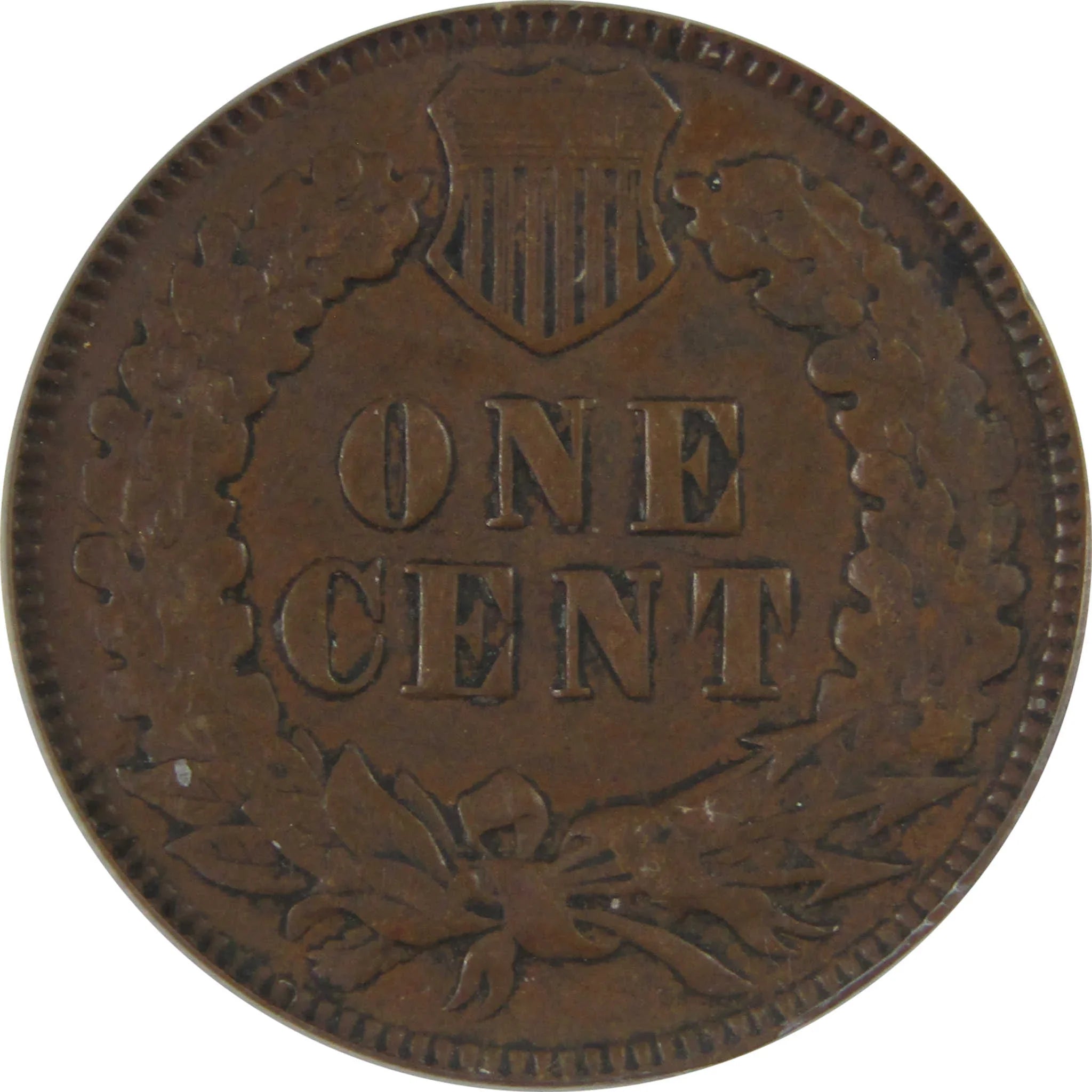 1872 Indian Head Cent VF 30 Details ANACS Penny 1c Coin SKU:CPC1186